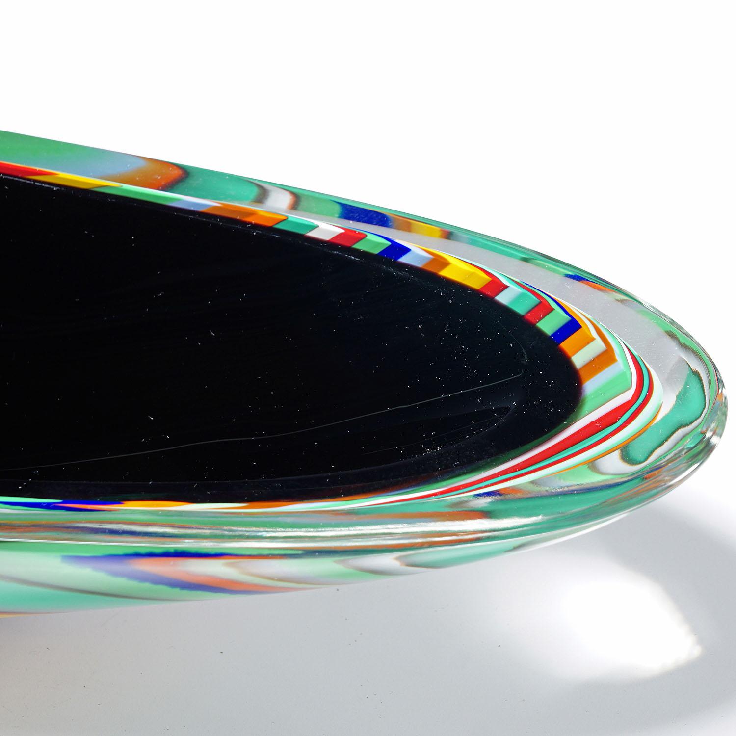 Centre de table en verre d'art de Seguso Vetri D'Arte, Murano en vente 1