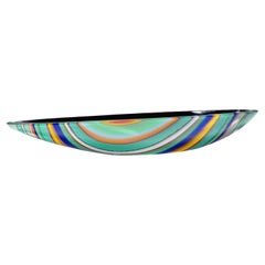 Gran centro de mesa de vidrio artístico de Seguso Vetri d'Arte, Murano