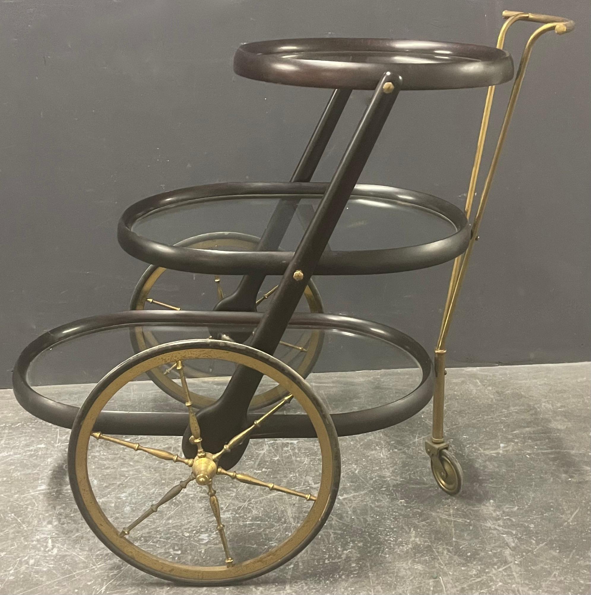 Metal great barcart by cesare lacca