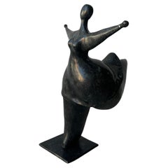 Grande sculpture de danseuse