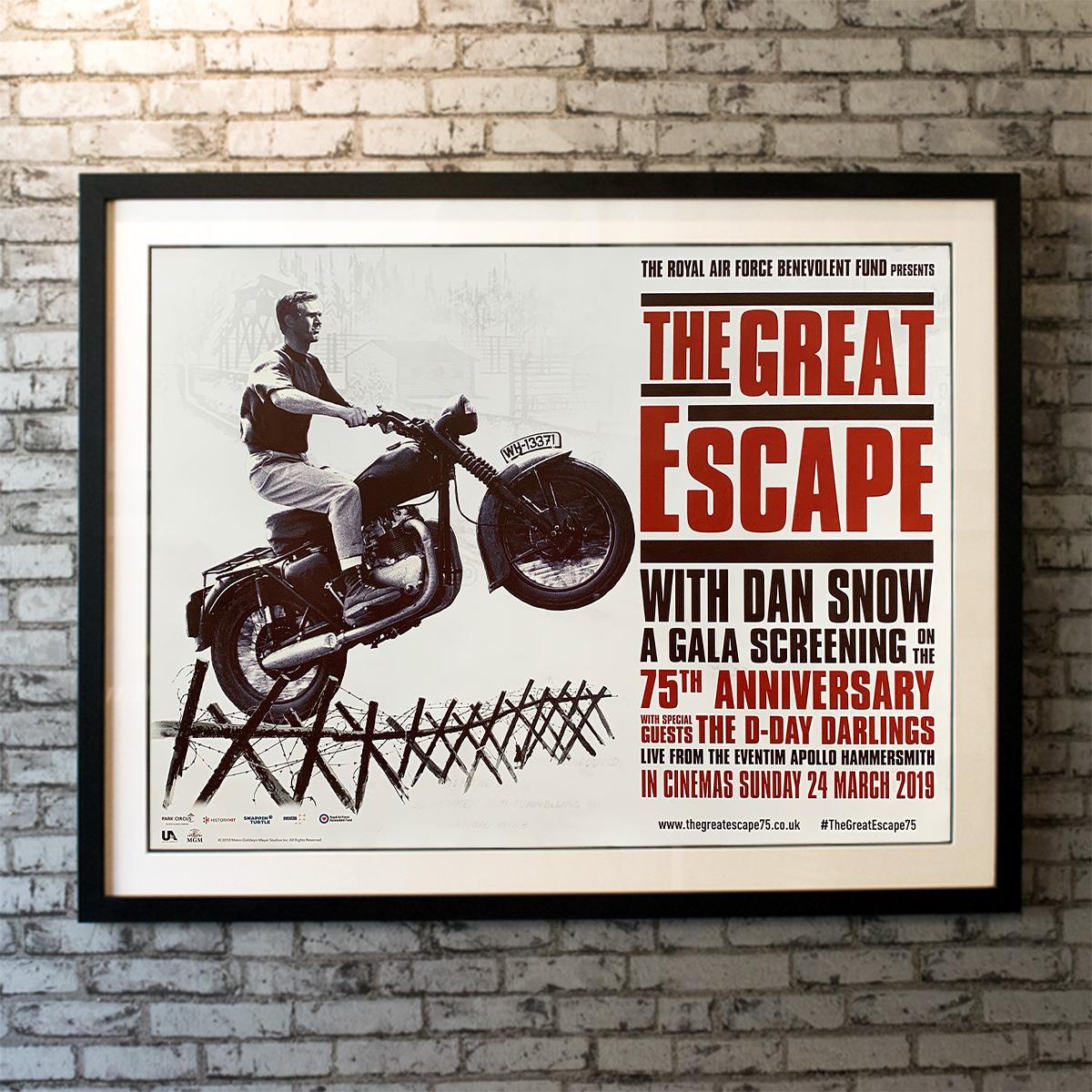 Park Circus and Metro-Goldwyn-Mayer have partnered with the Royal Air Force Benevolent Fund, the Royal Air Force's leading welfare charity, to commemorate the 75th anniversary of The Great Escape. The Great Escape with Dan Snow took place at the