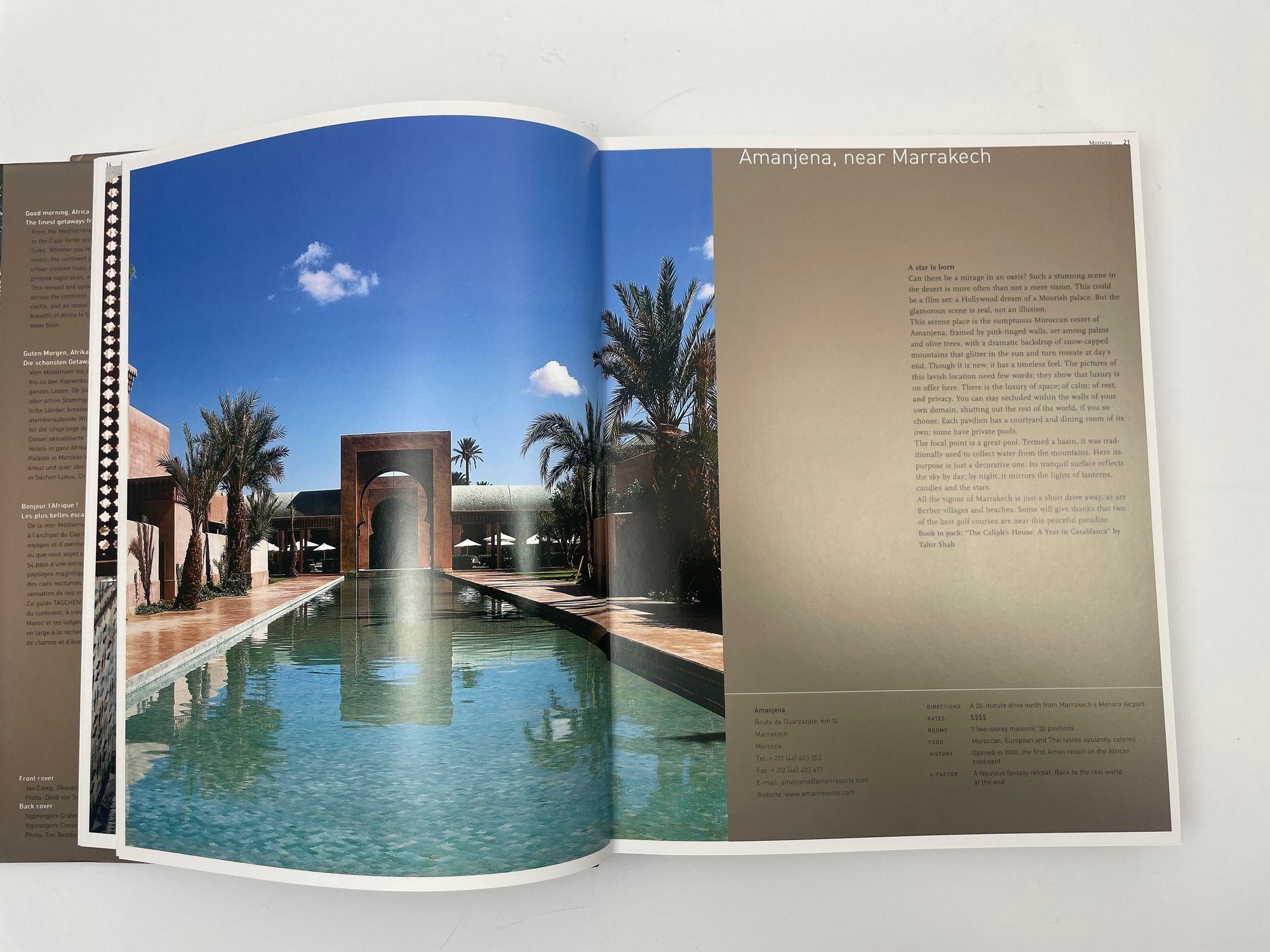 Great Escapes Africa, the Hotel Book Taschen For Sale 3