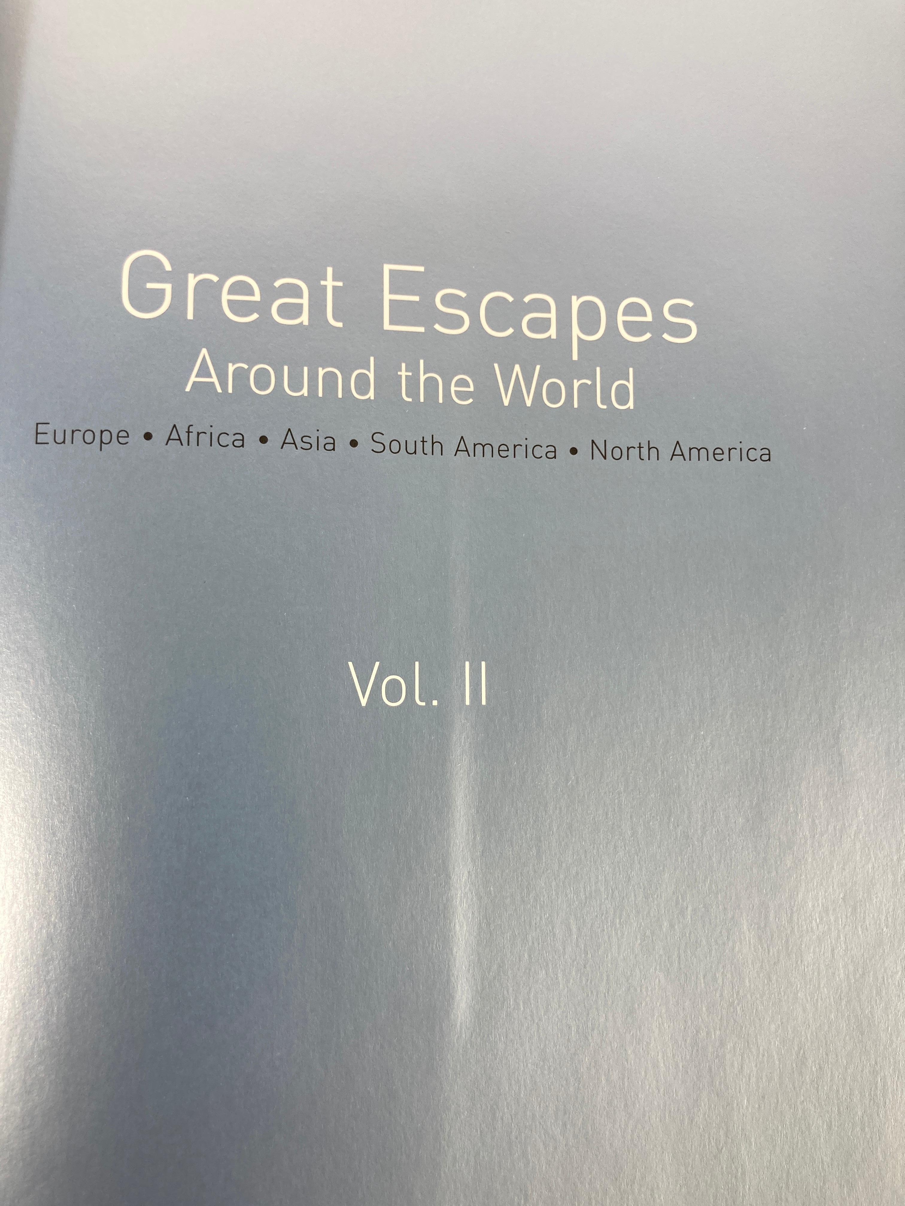 Great Escapes Around the World Vol. 2 by Taschen Hardcover Large Book 3