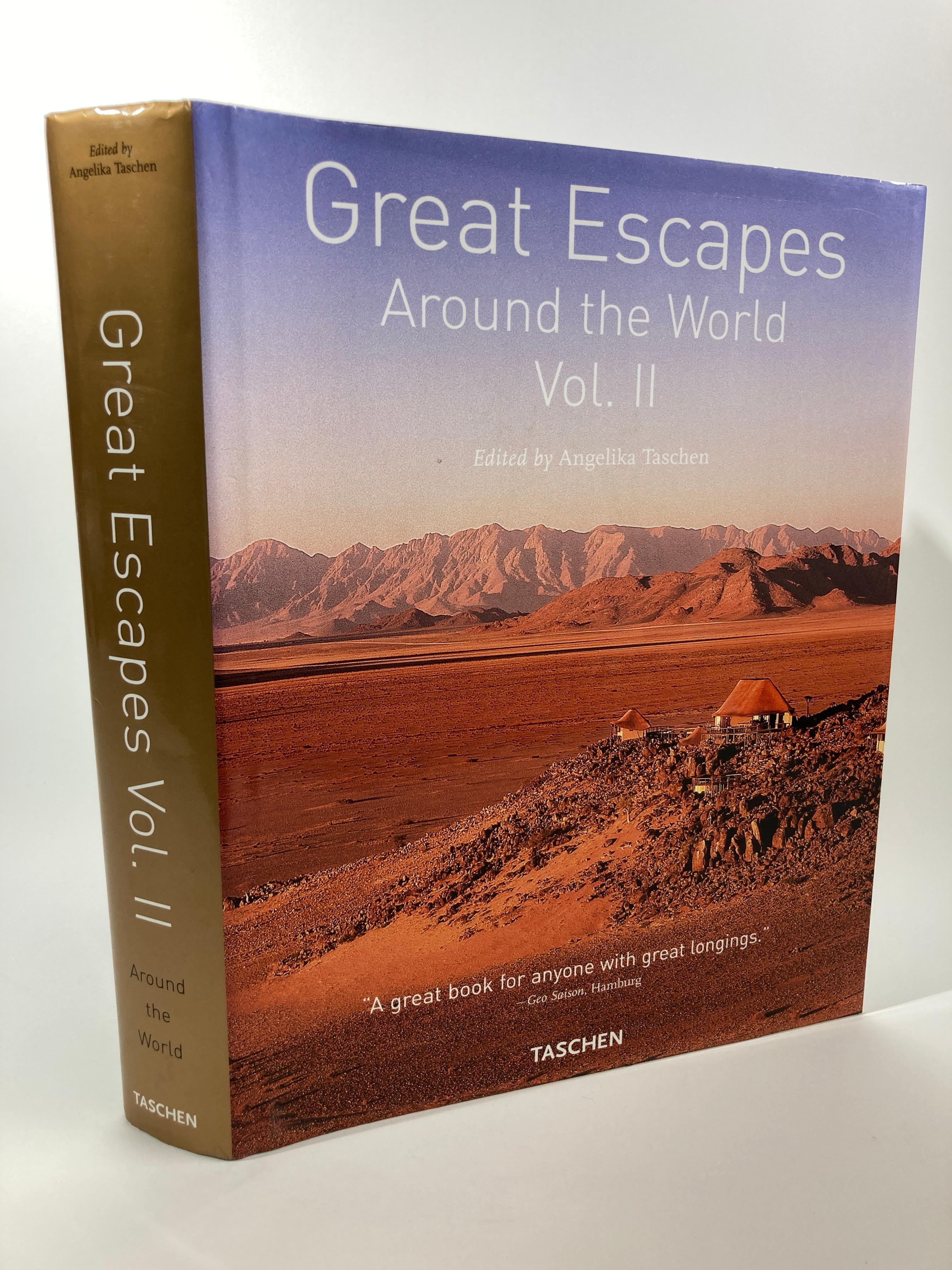 Expressionist Great Escapes Around the World Vol. 2 by Taschen Hardcover Large Book