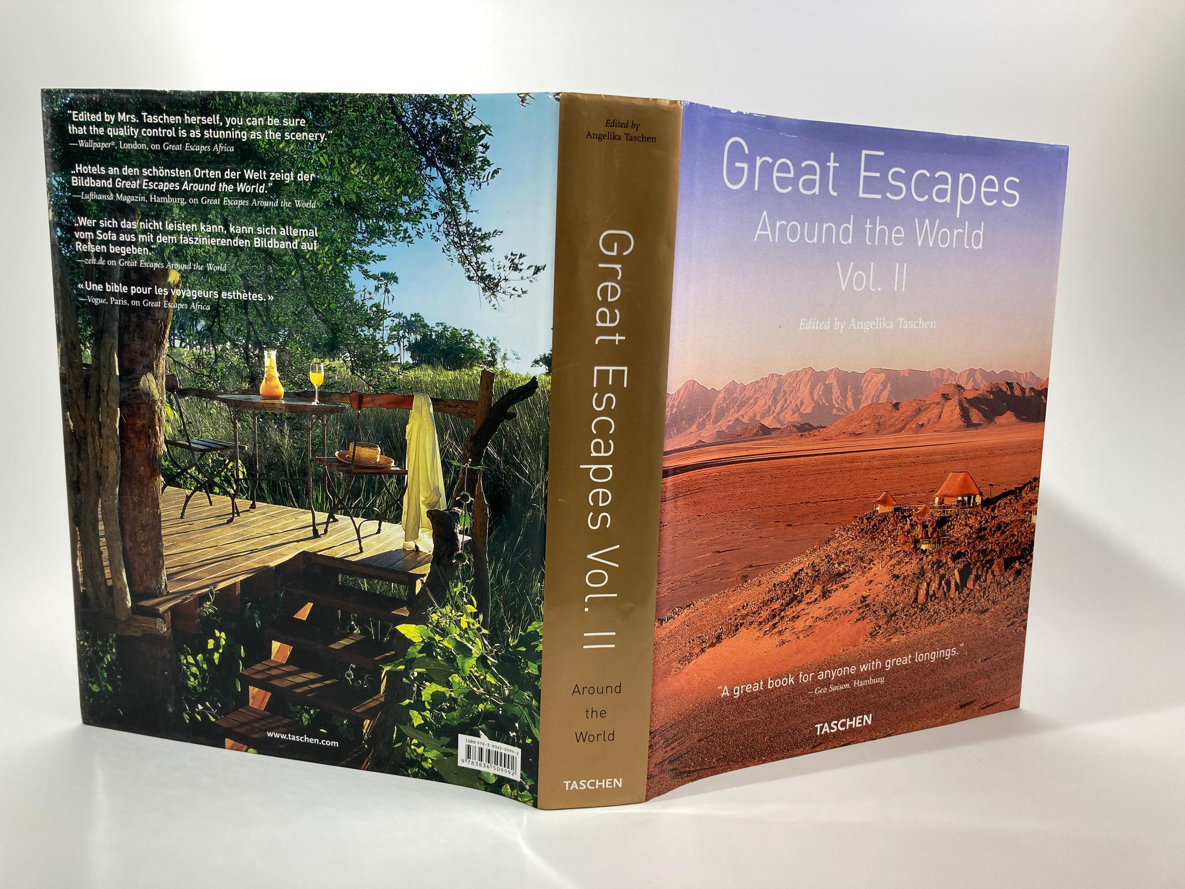 American Great Escapes Around the World Vol. 2 by Taschen Hardcover Large Book