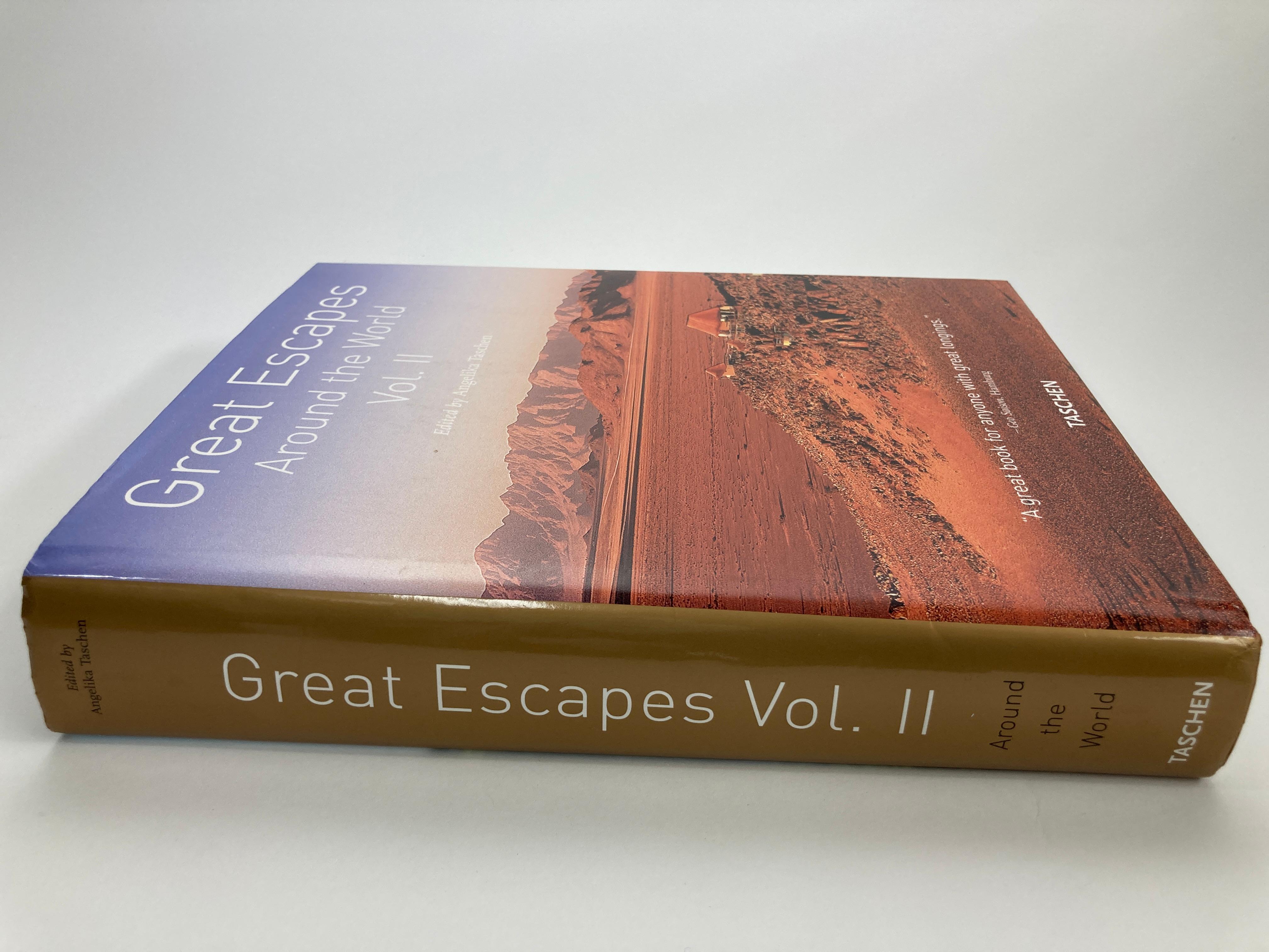 Paper Great Escapes Around the World Vol. 2 by Taschen Hardcover Large Book