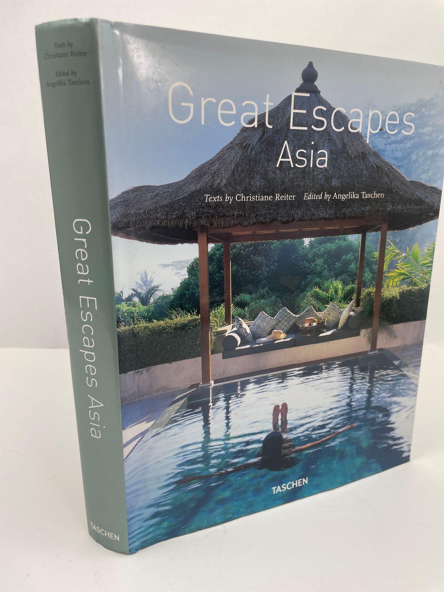 Asiatique Great Escapes Asia Livre de table à couverture rigide par Taschen