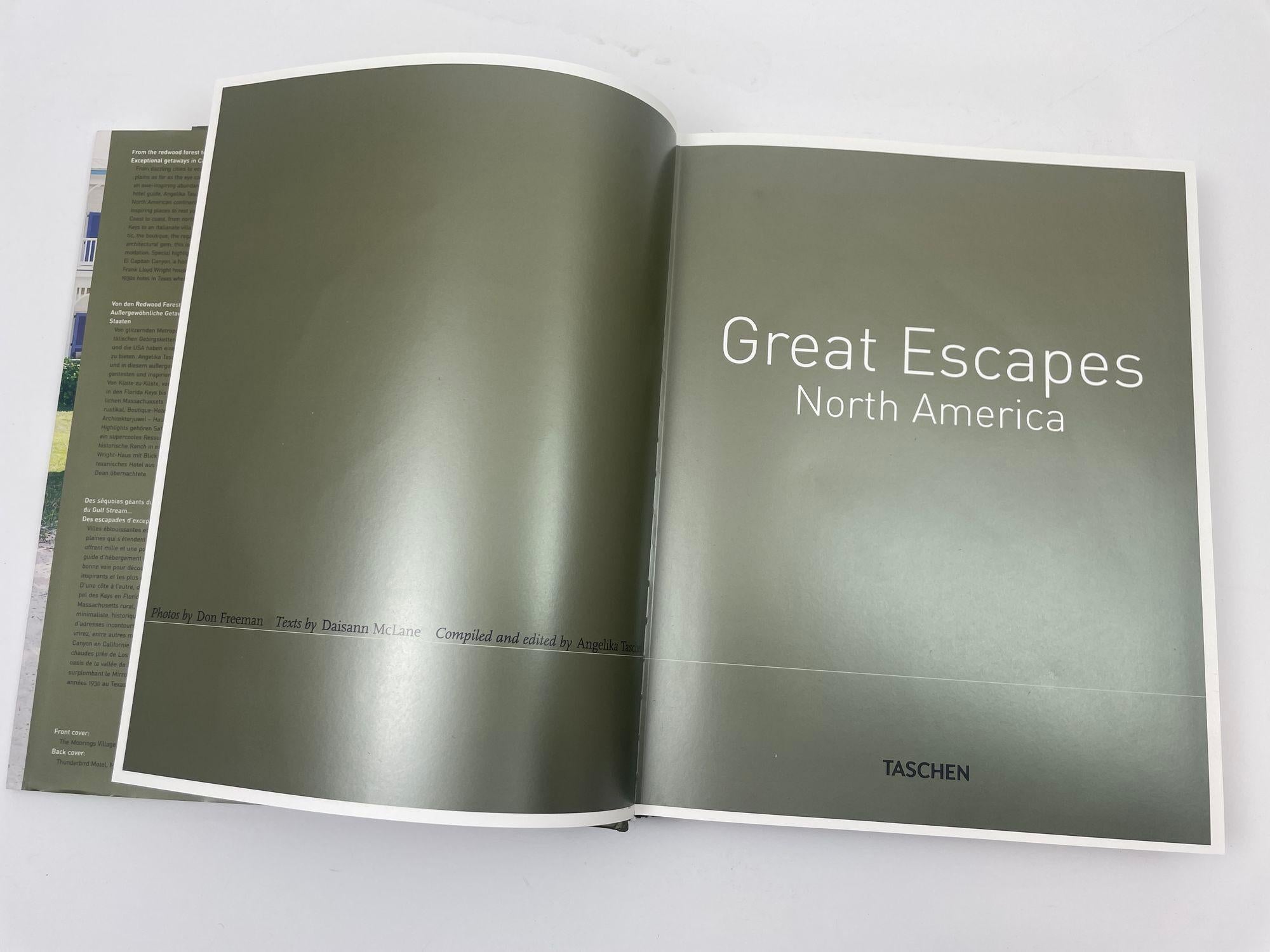 Great Escapes North America Daisann McLane Taschen For Sale 1