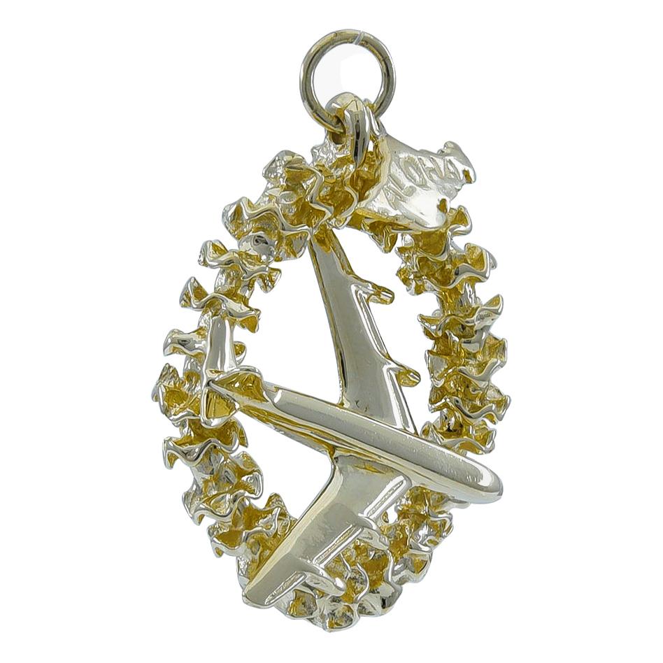 Great Gold Hawaii Charm For Sale