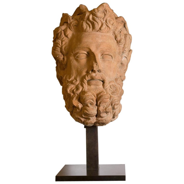 Head of Zeus, 18th Century, offered by Portuondo Paris