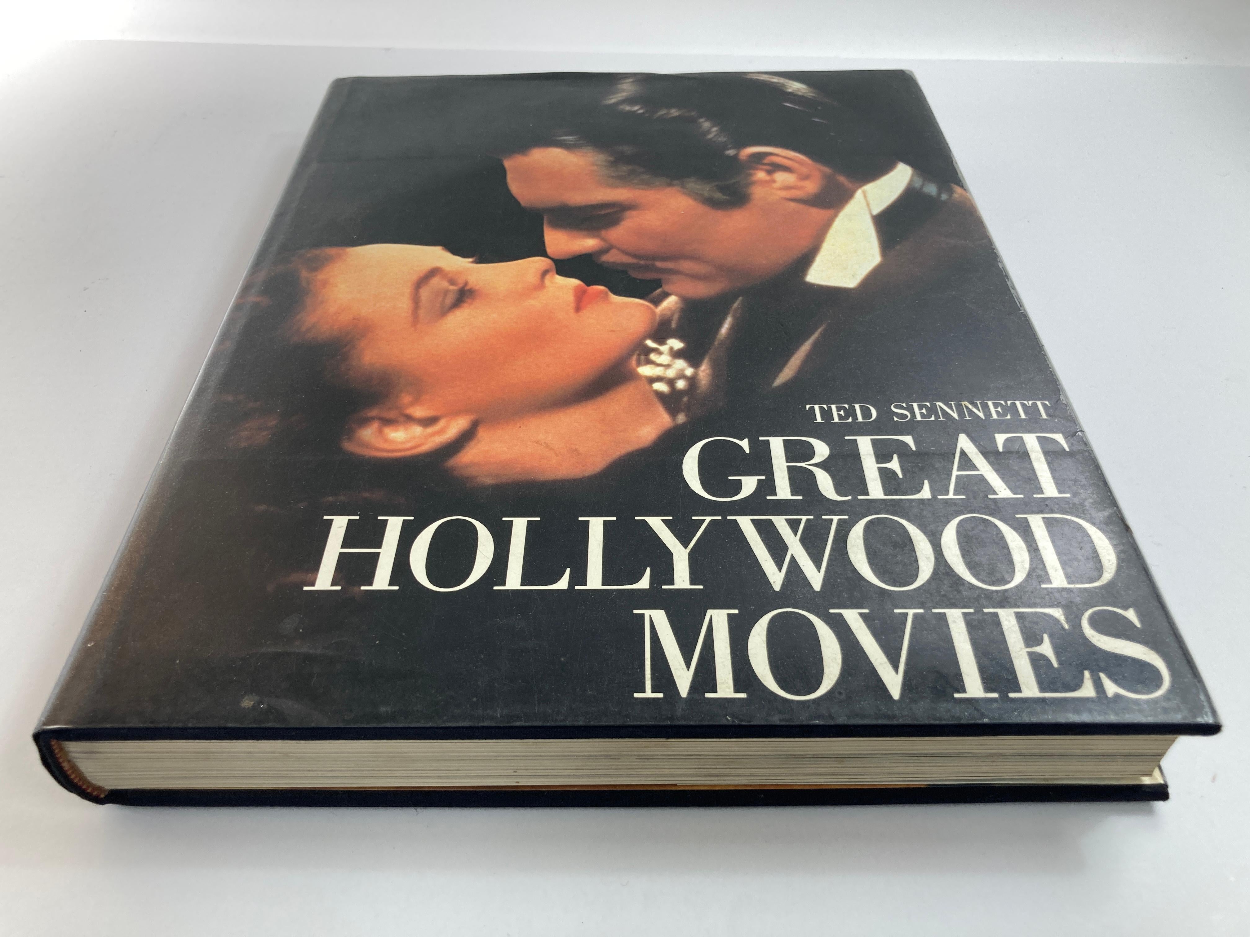 Américain Les grands films d'Hollywood par Ted Sennett Livre à couverture rigide, 1ère édition 1983