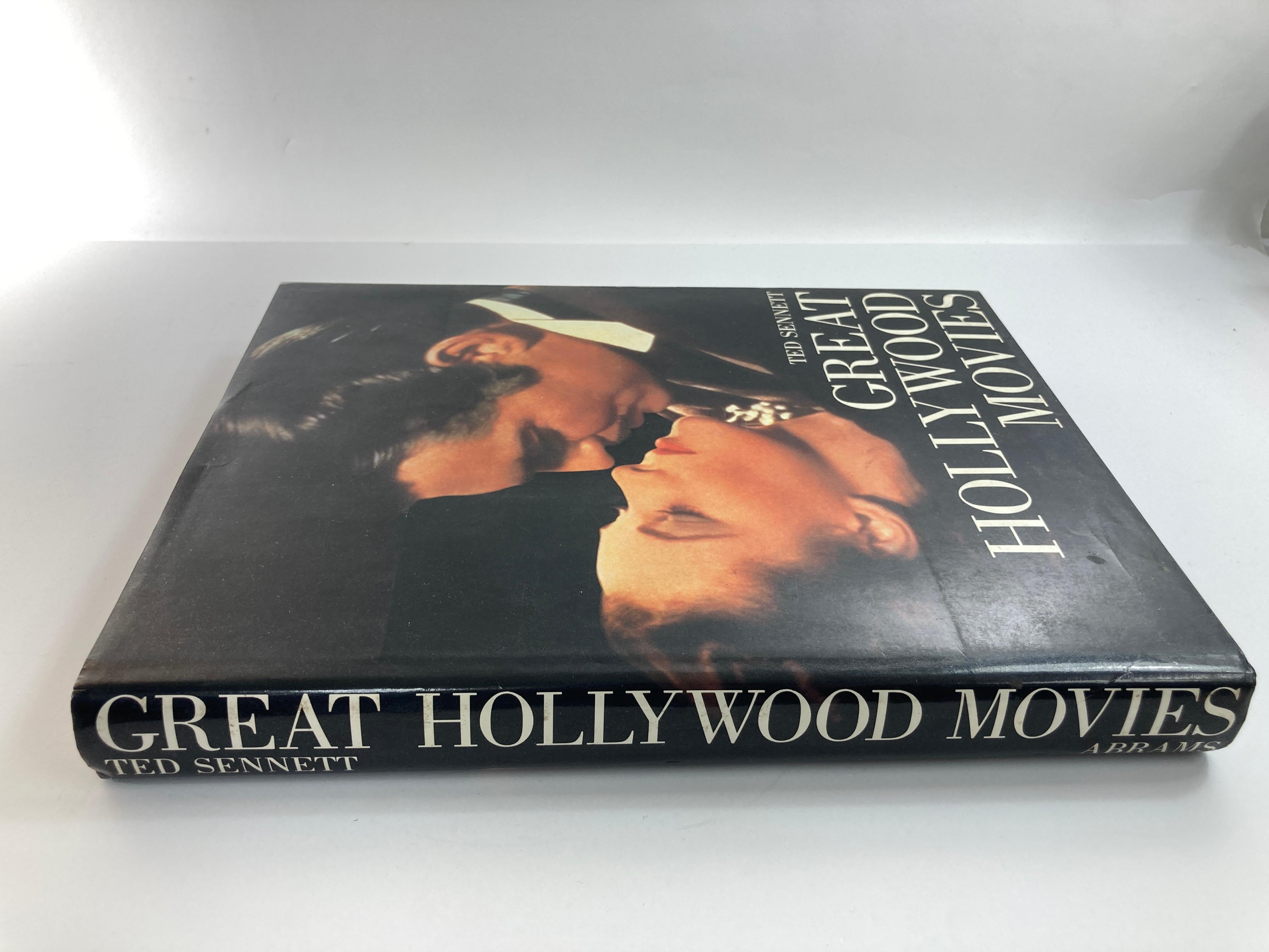 20th Century Great Hollywood Movies by Ted Sennett Hardcover Book 1st Ed. 1983