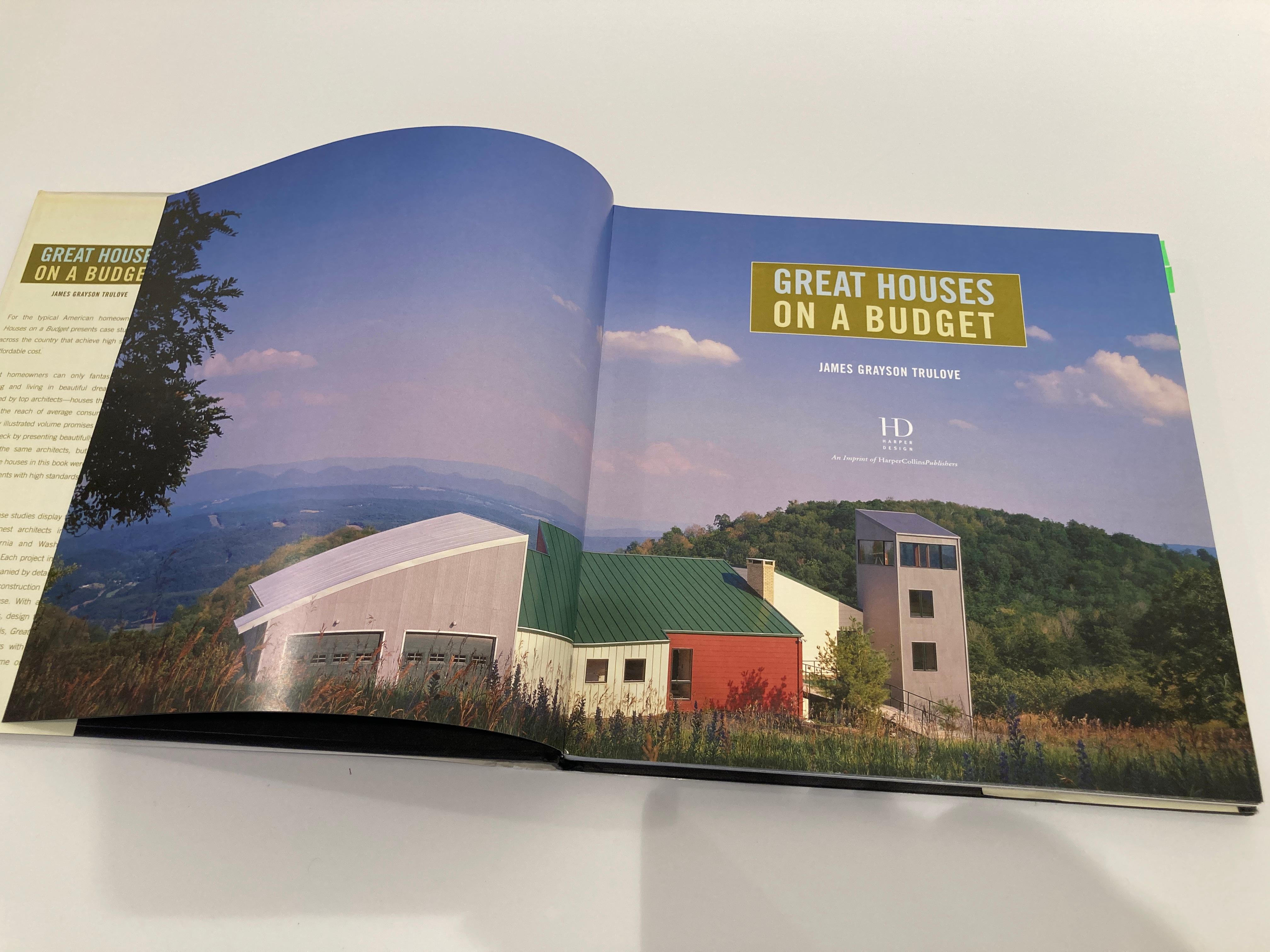 Livre à couverture rigide « Great Houses on a Budget » de Trulove, James Grayson en vente 4