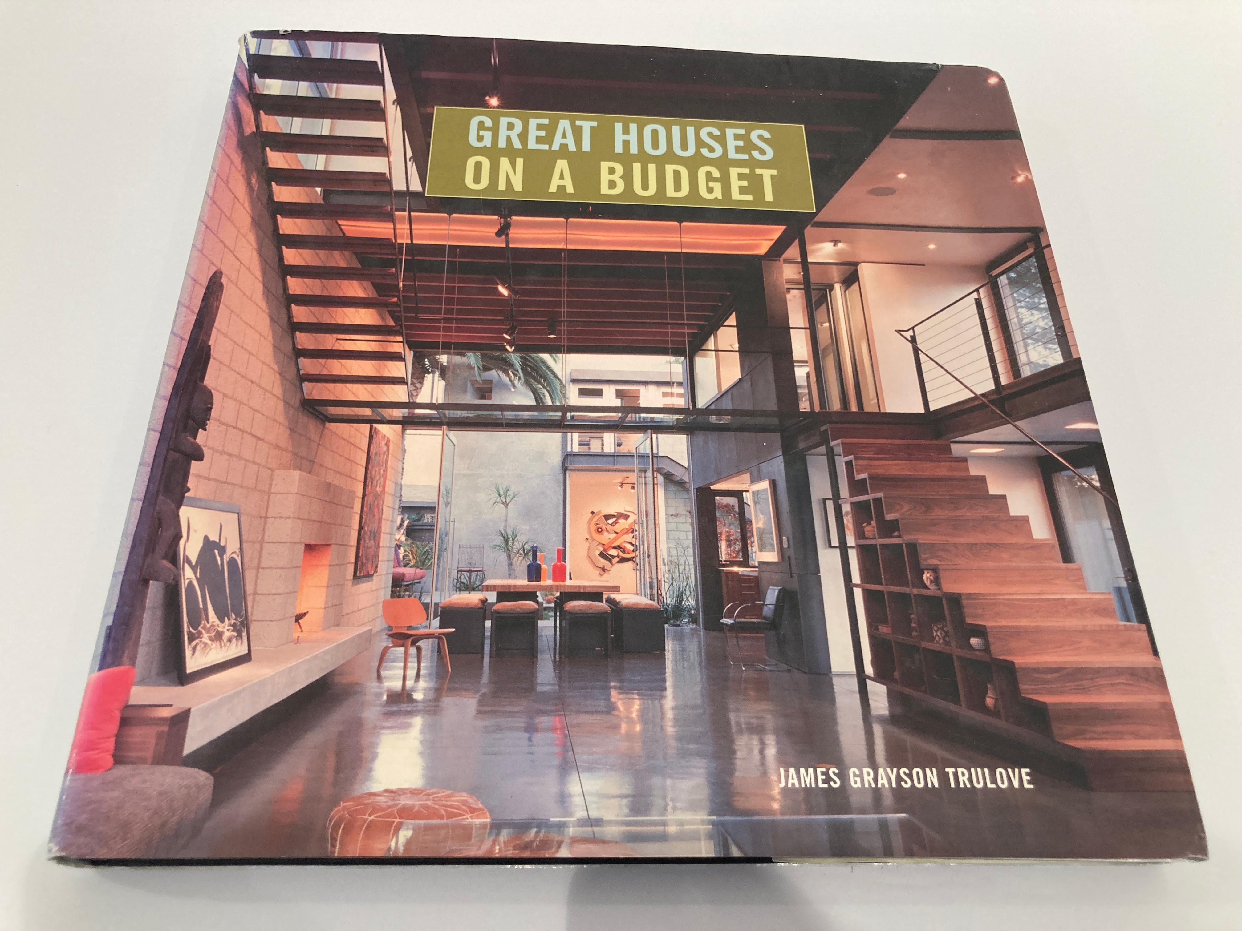 Great Houses on a Budget by Trulove, James Grayson Hardcover Book For Sale 6
