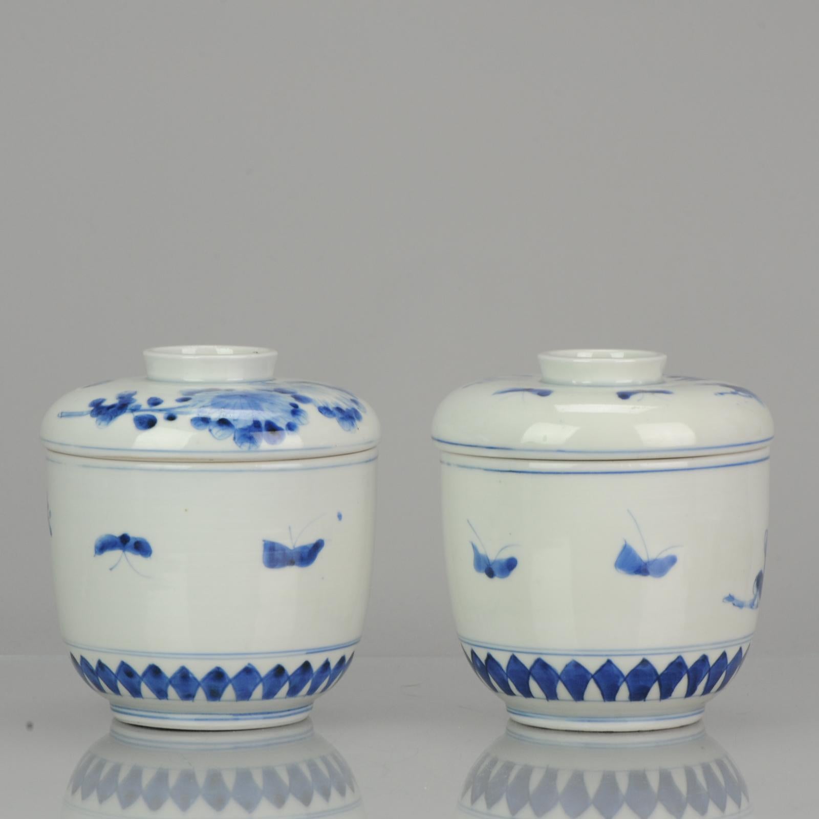 Porcelain Great Large Pair 19C Japanese Vase Zoshuntei Sanpo Lidded Jars Bird Flowers For Sale