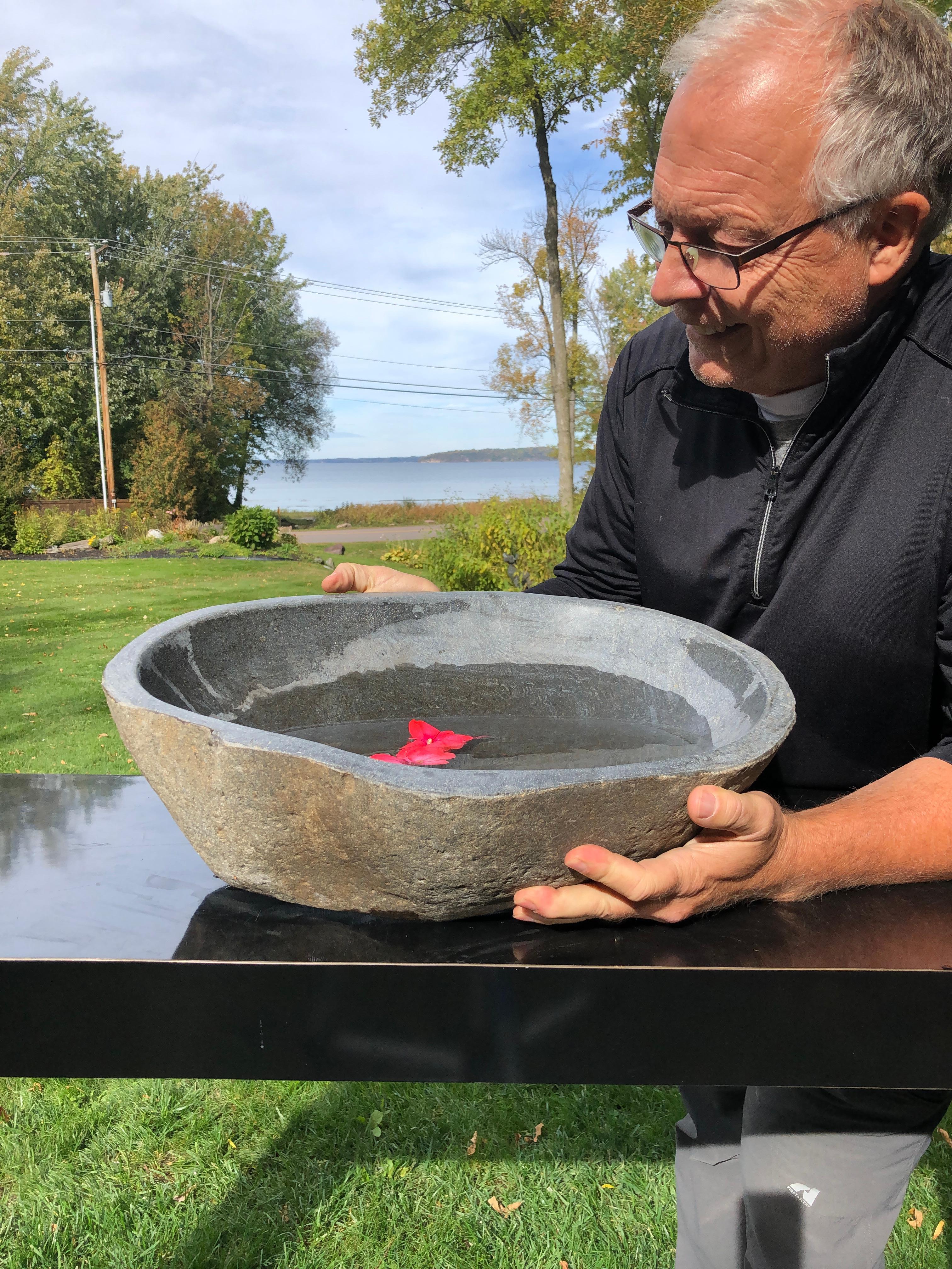 natural stone bowls