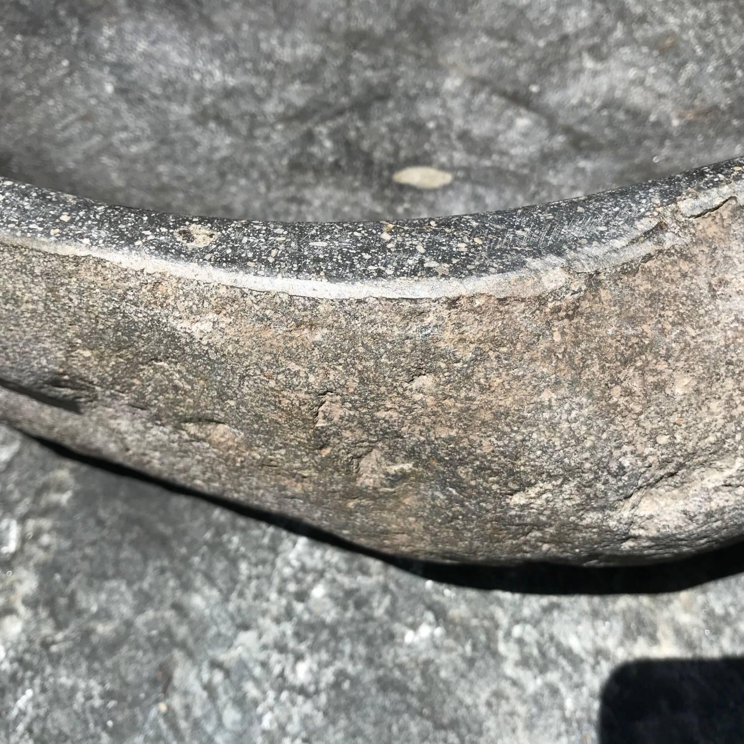 large stone bowls