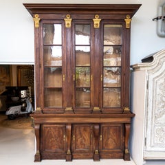 Grande bibliothèque, restauration, France, vers 1830