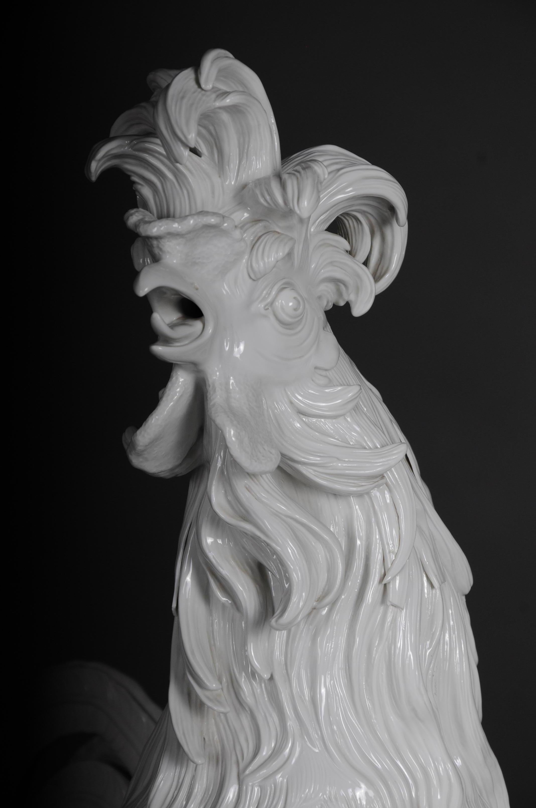 Gran Gallo/Rooster Paduano de Meissen J. J. Kaendler 1ª elección 3