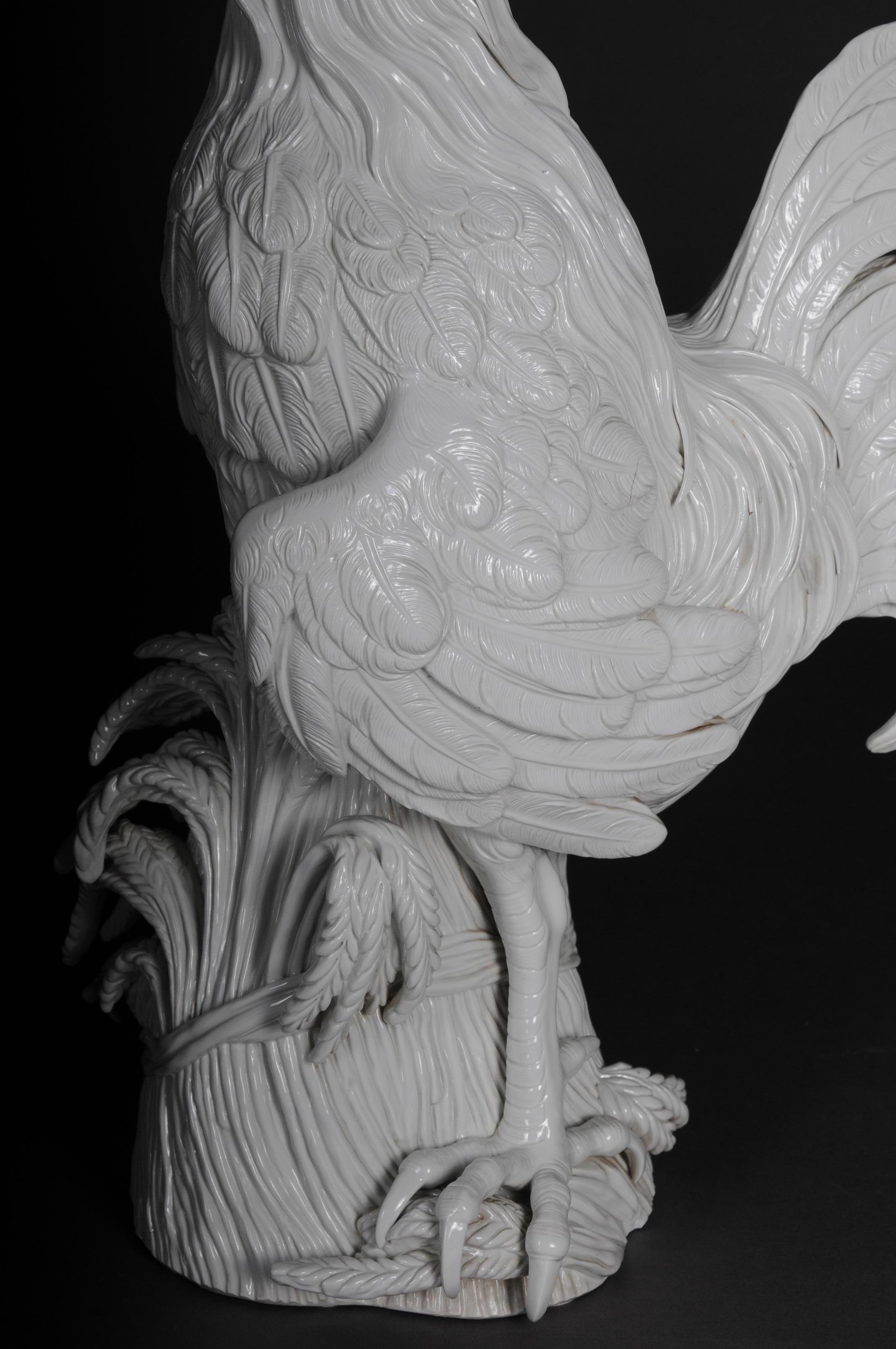 Great Meissen Paduan Cock/Rooster J. J. Kaendler 1st Choice For Sale 9