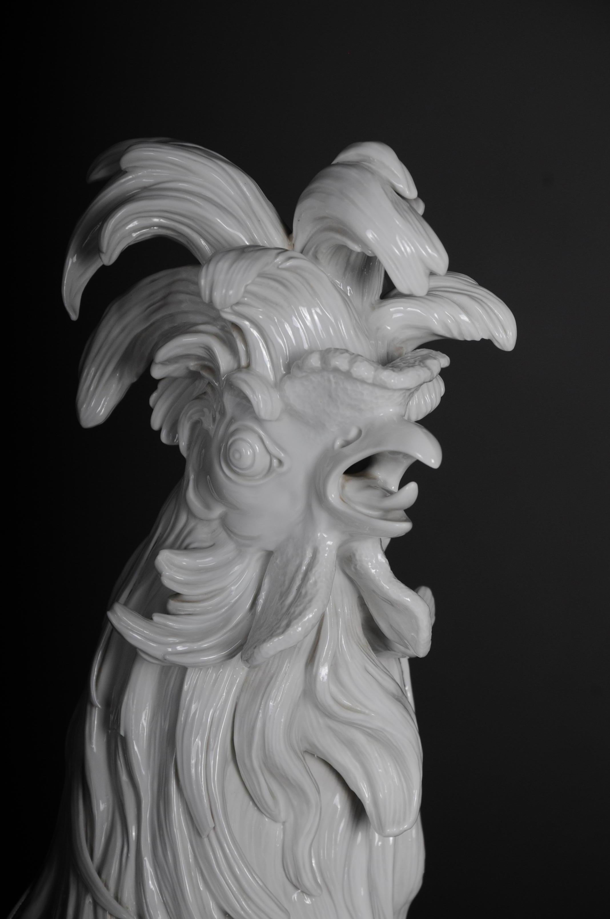 Great Meissen Paduan Cock/Rooster J. J. Kaendler 1st Choice In Good Condition For Sale In Berlin, DE