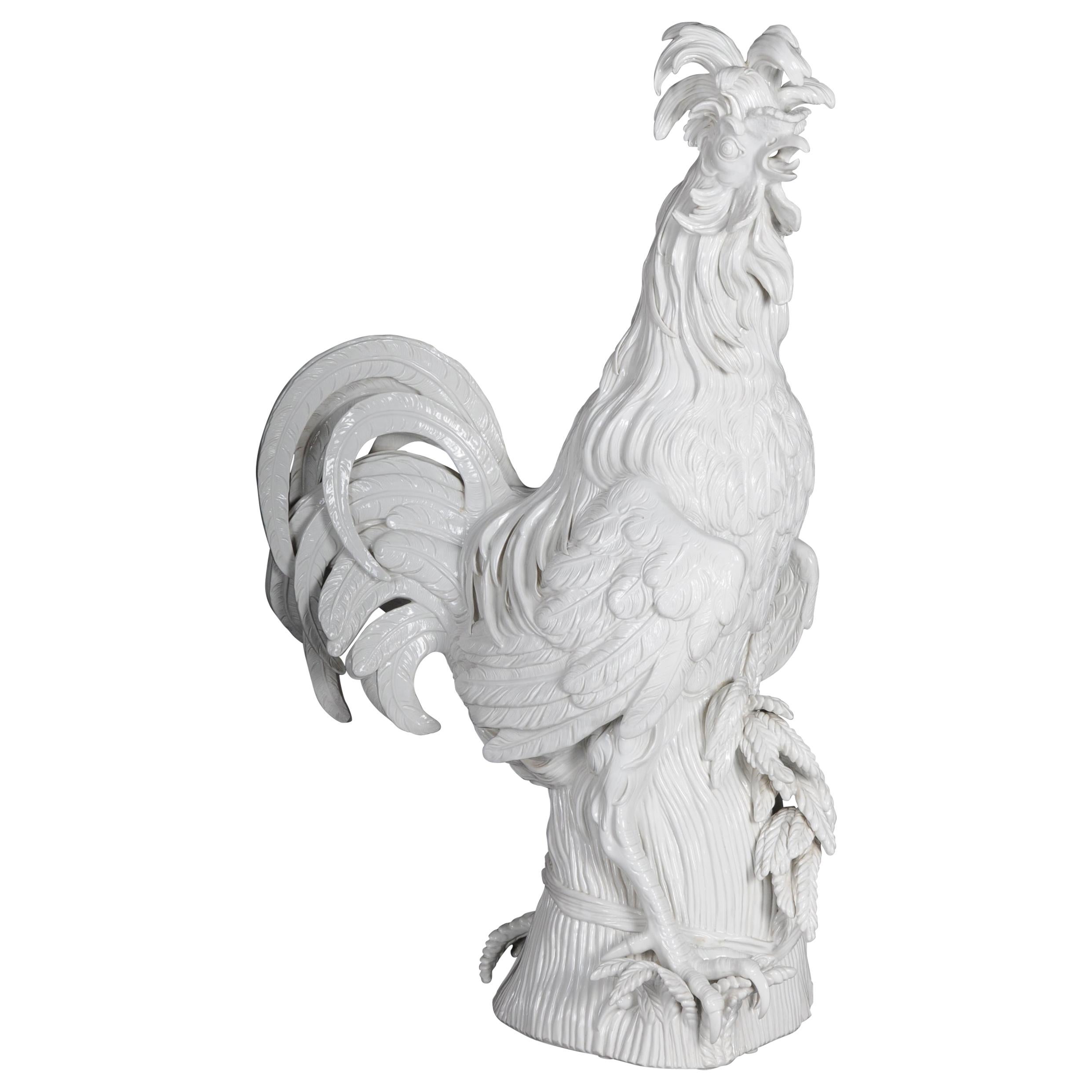 Great Meissen Paduan Cock/Rooster J. J. Kaendler 1st Choice For Sale