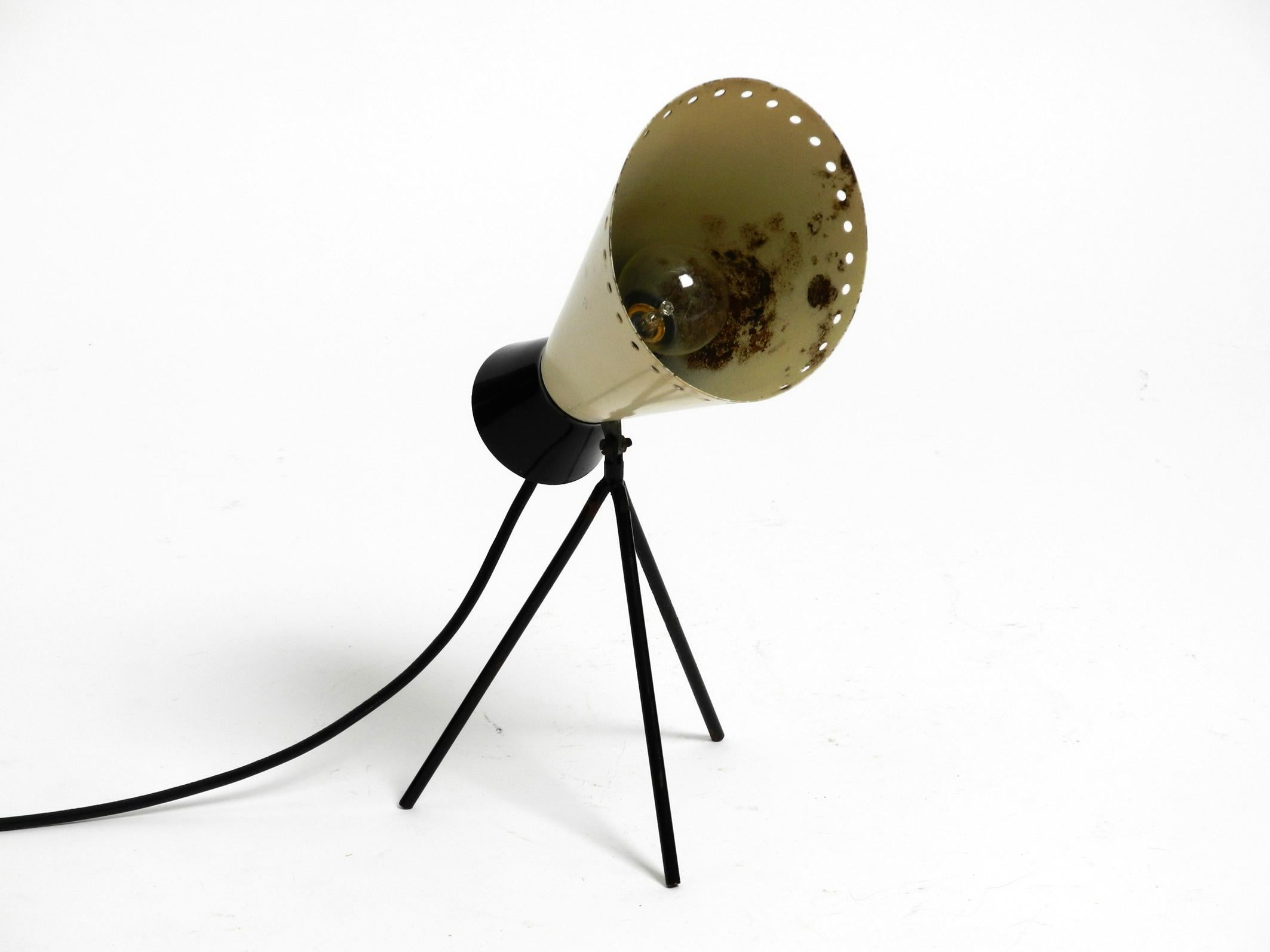 Mid-20th Century Great Mid Century Modern tripod table lamp by Josef Hurka for Napako Czech For Sale