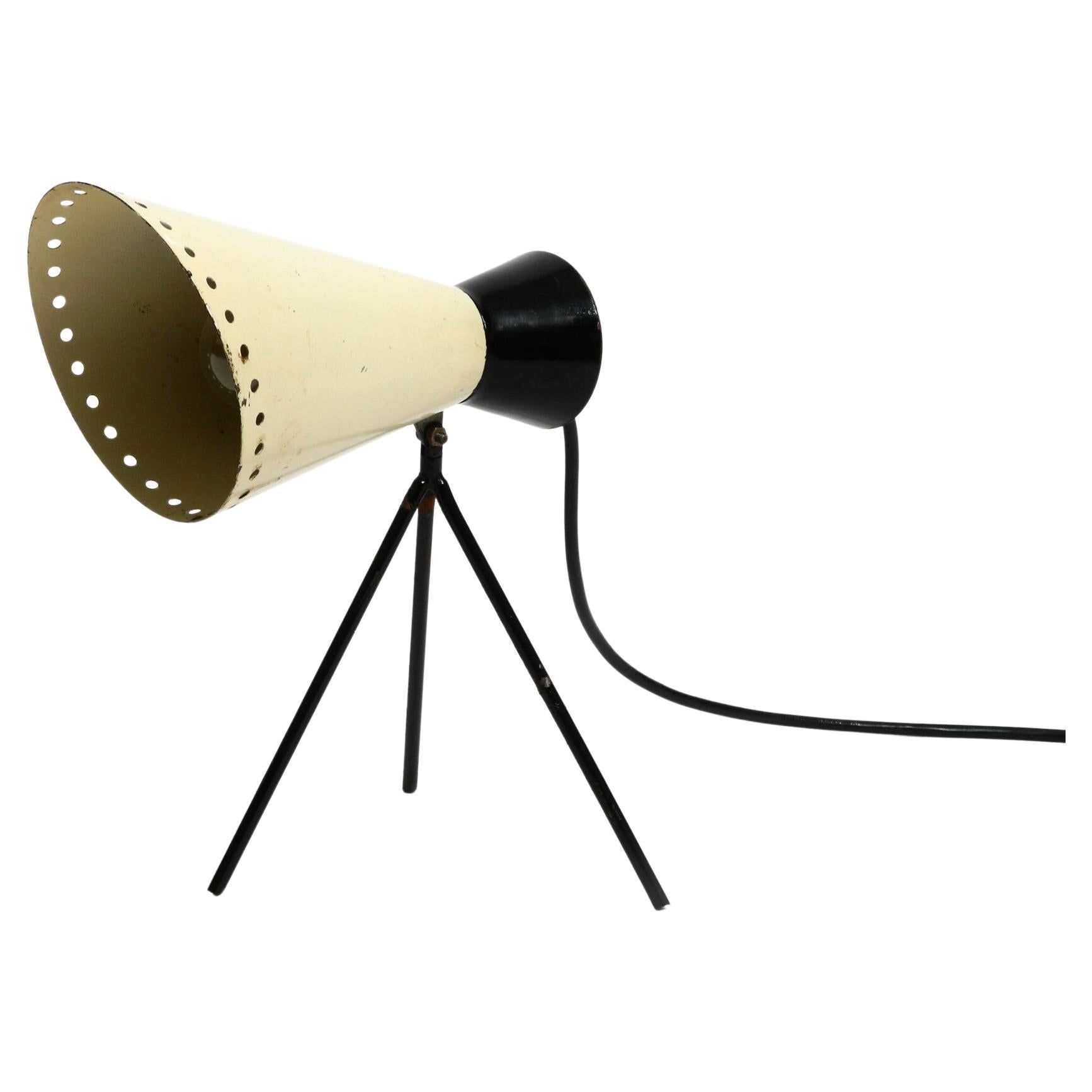 Superbe lampe de table tripode moderne du milieu du siècle dernier par Josef Hurka pour Napako Czech en vente