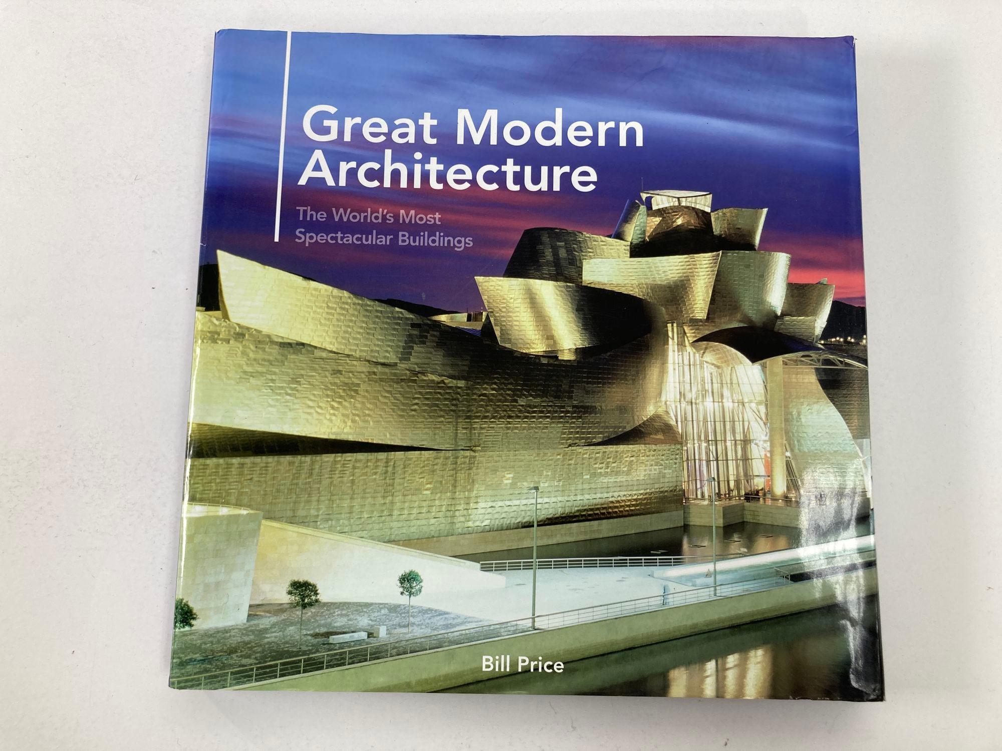 North American Great Modern Architecture: the World's Most Spectacular Buildings Hardcover Book For Sale
