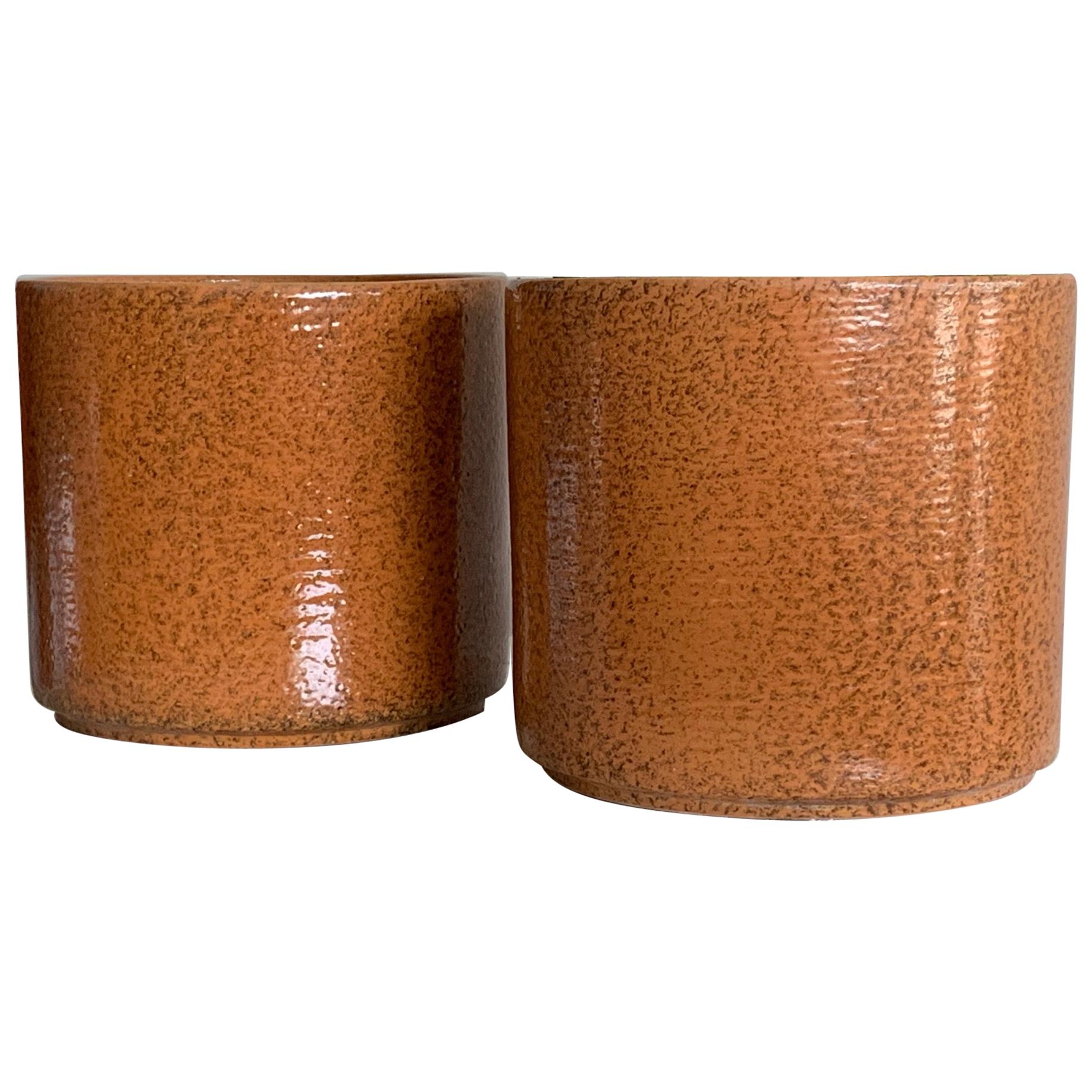 Great Pair of Midcentury Planters by Gainey Pottery