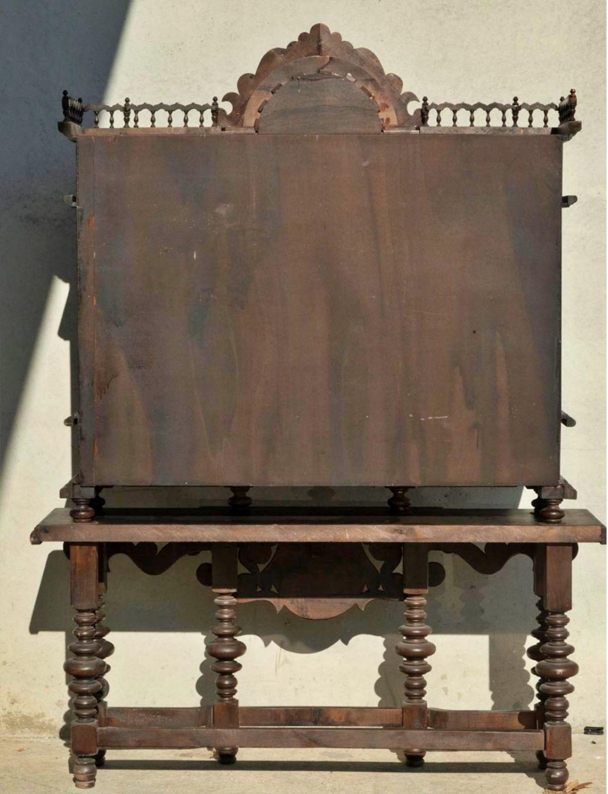 Great Pair of Spanish (Toledo ) Bargueño Cabinets 19th Century 3
