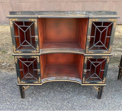 Great Pair of Vintage Chinoiserie Bedside Cabinets