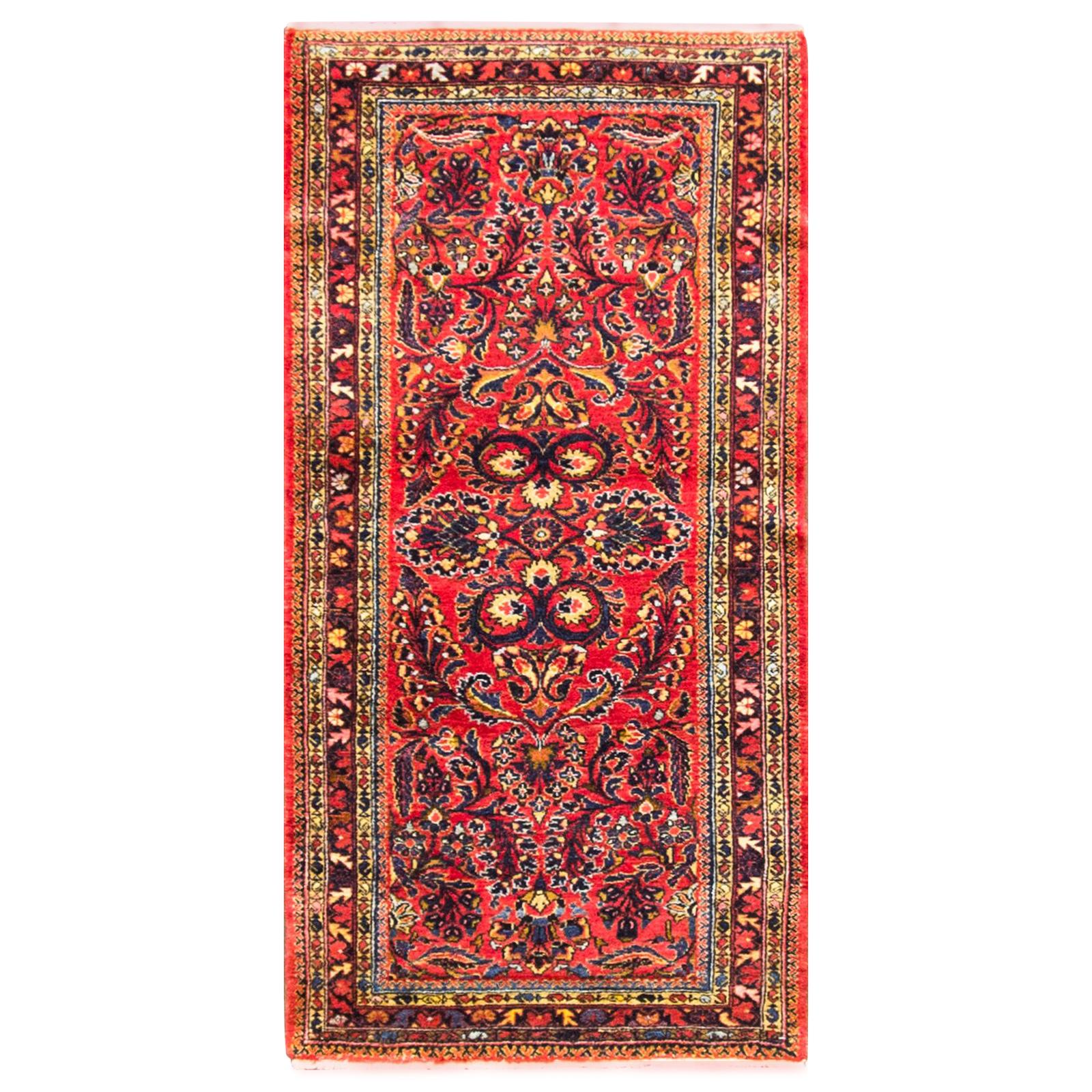 Great Persian Lilihan / Sarouk Runner, circa 1920