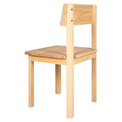 Great Planes Modern Handcrafted Dining Chair in Beech Wood