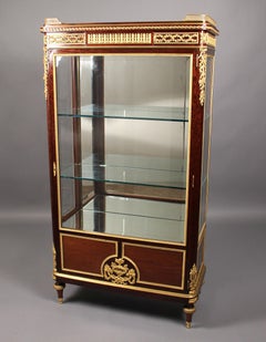 Great Quality Late 19th Century Gilt Bronze-Mounted Vitrine by François Linke