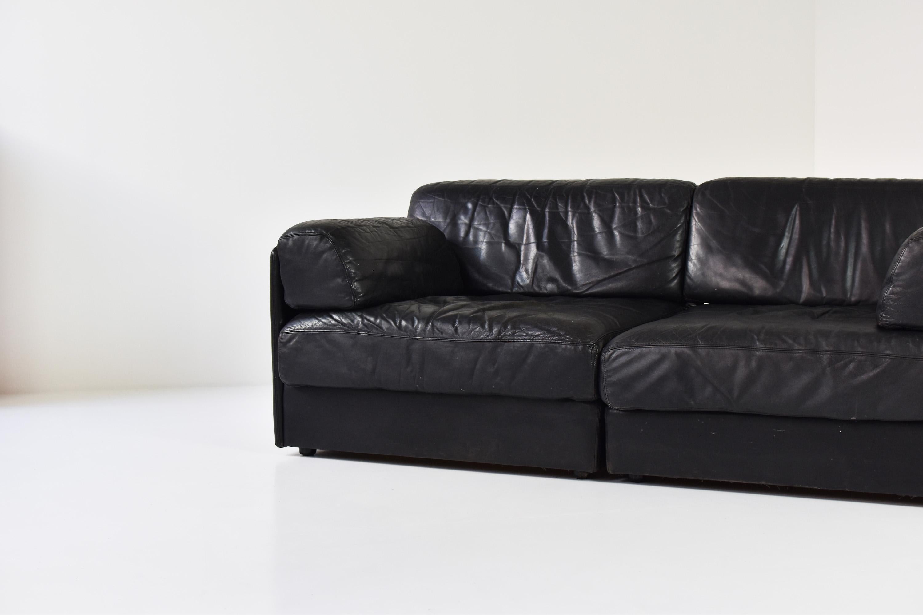 Mid-Century Modern Great Sectional Two-seater Sofa, 1970s
