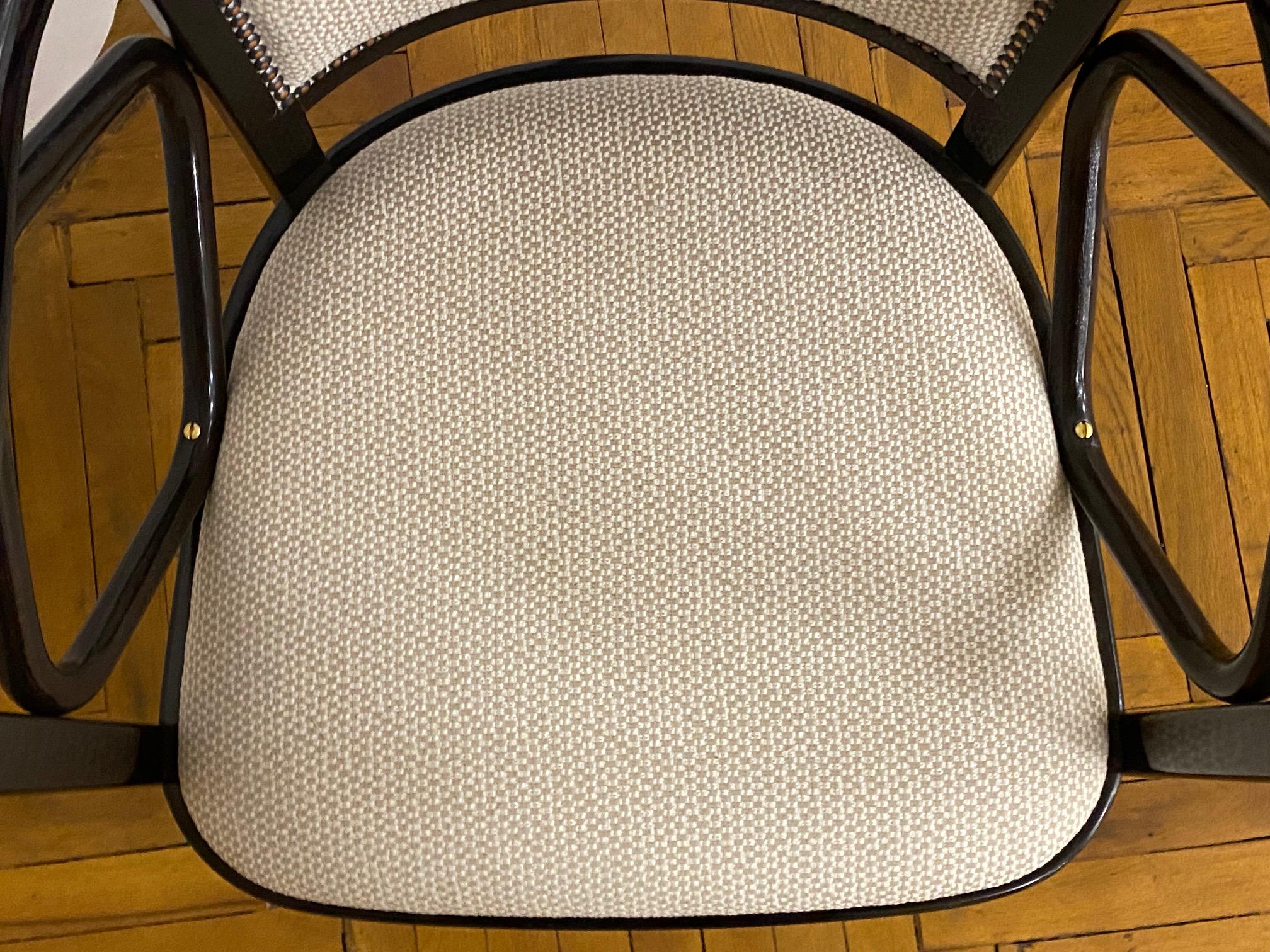 Grande set di 14 poltrone di Thonet, Austria Josef Hoffmann Design in vendita 7