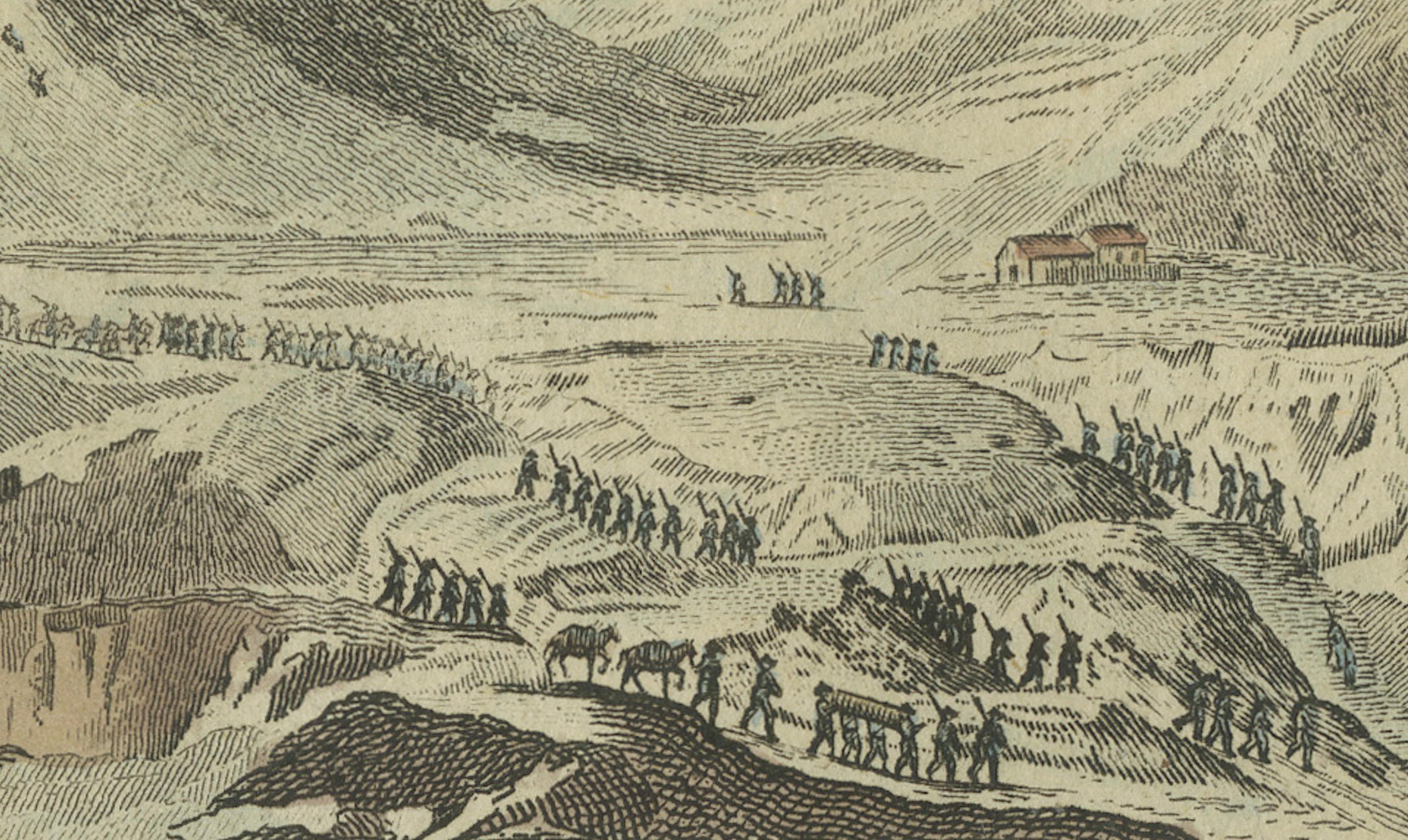 Début du XIXe siècle Great St. Bernard and St. Gotthard Passes : Routes alpines de Suisse, 1805 en vente