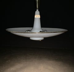 Great Uplight / Downlight Ceiling Lamp Attributed to Paavo Tynell