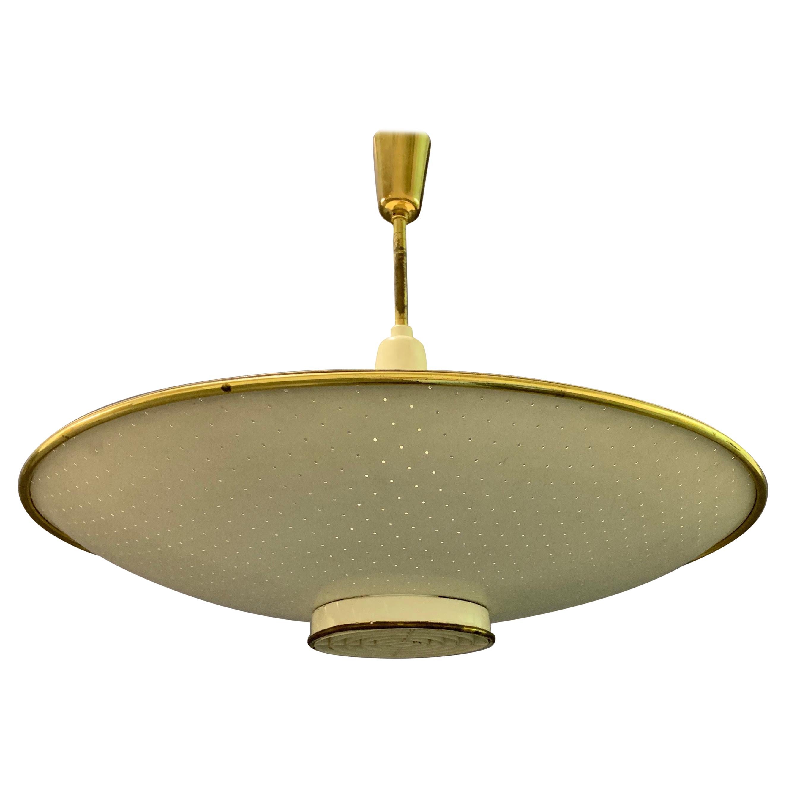 Great Uplight / Downlight Ceiling Lamp Attributed to Paavo Tynell
