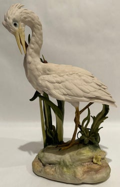 "Great White Heron", by Cybis Porcelain