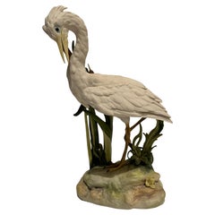 "Great White Heron", by Cybis Porcelain