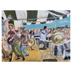 Greatful Dead Live Rock Concert Painting