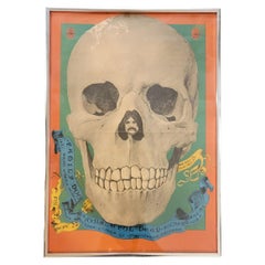 Retro Greatful Dead The Family Dog Origianal Framed Poster