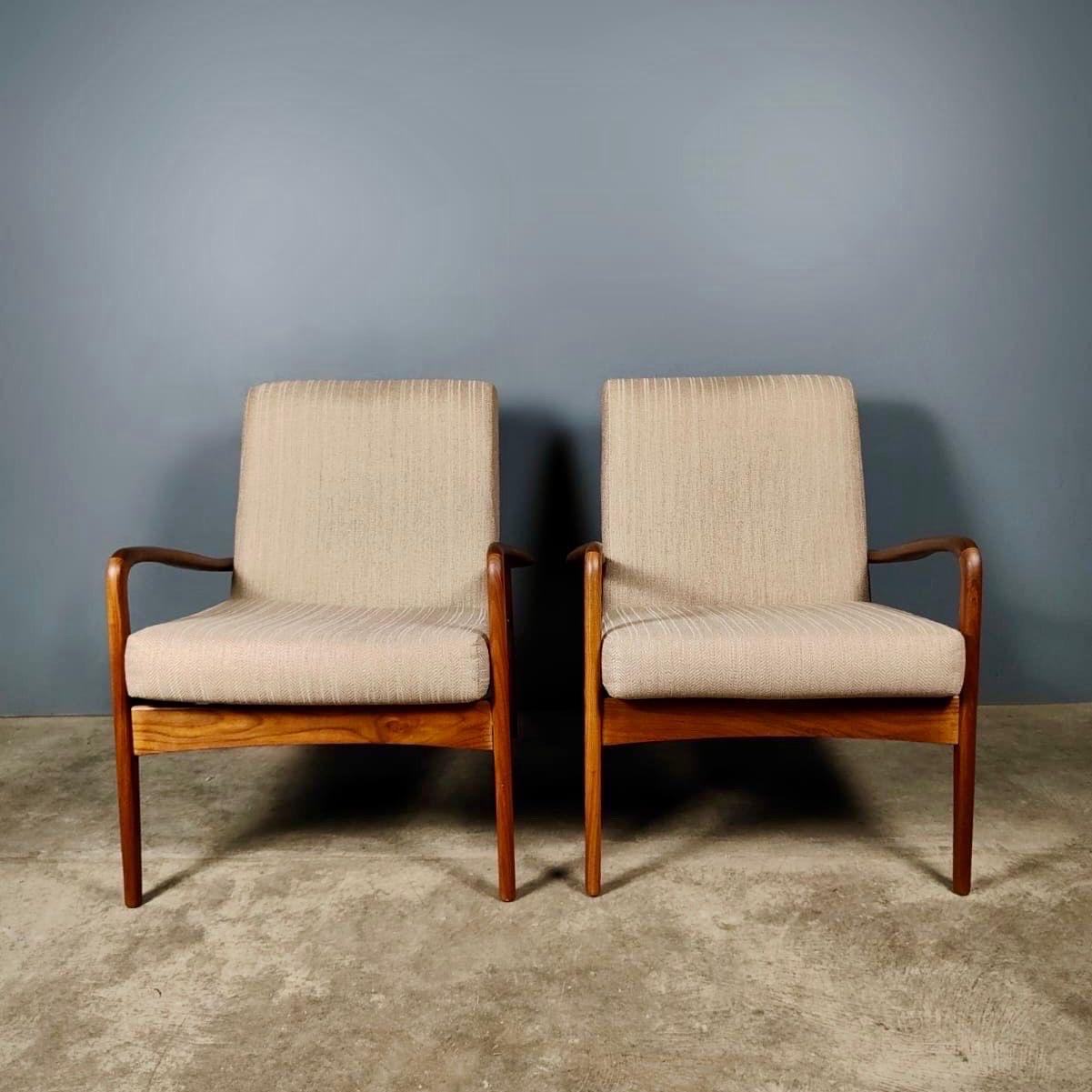 New Stock ✅

Greaves and Thomas Pair of Lounge Chairs Mid Century Vintage Retro MCM

A beautifully designed & crafted, fully restored pair of lounge chairs manufactured by the renowned high quality British maker ‘Greaves & Thomas’.

Very rare to