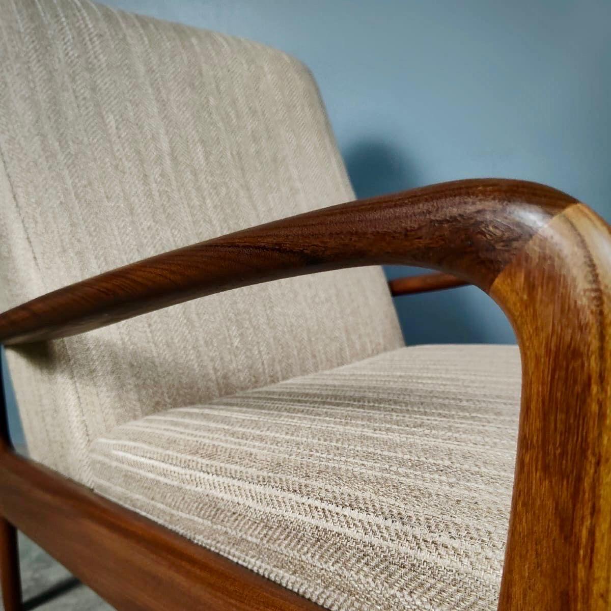 Wool Greaves & Thomas Pair Of Lounge Chairs Mid Century Vintage Retro MCM