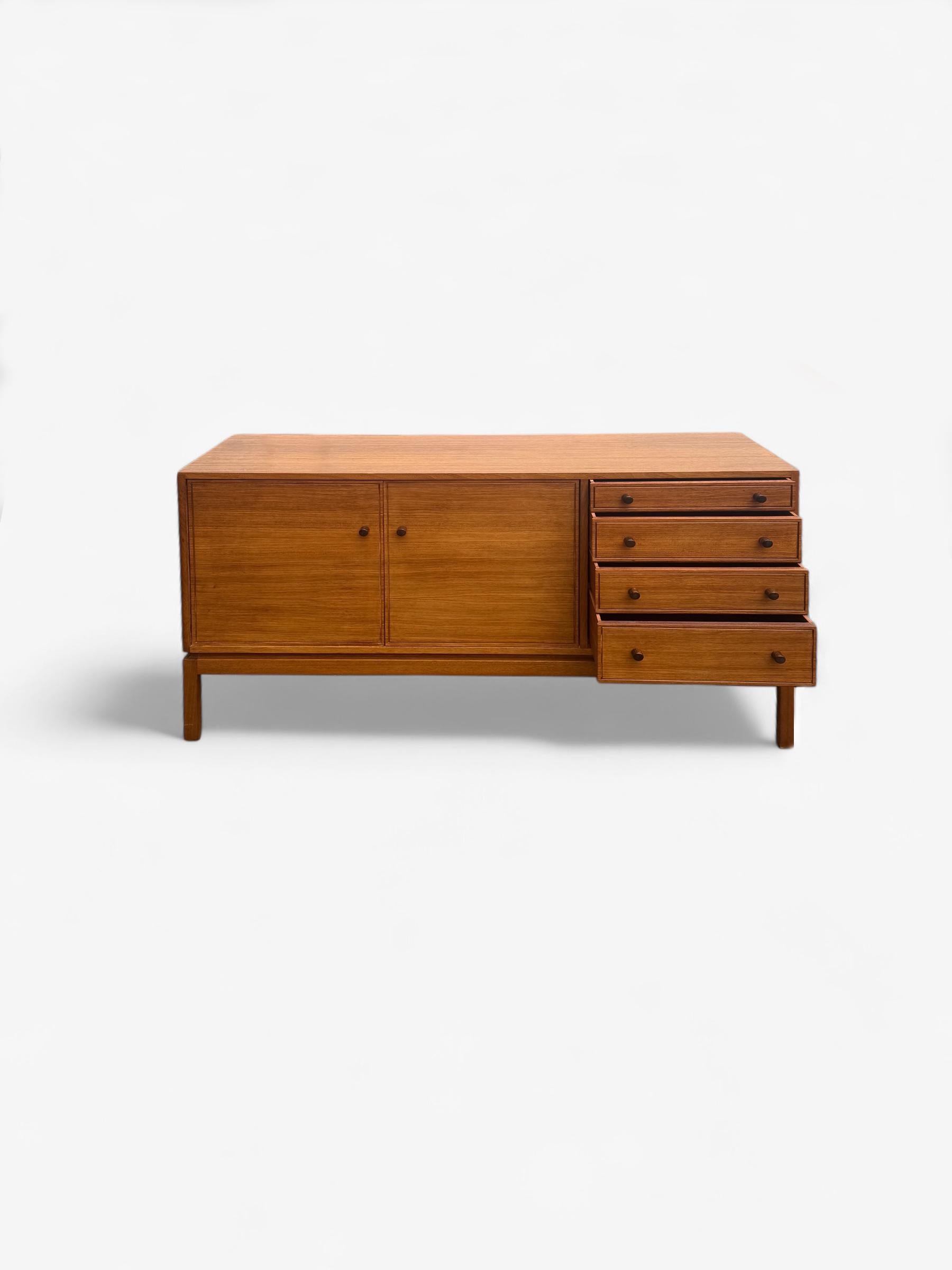 Mid-Century Modern Greaves & Thomas Teak Sideboard U.K c 1960's For Sale