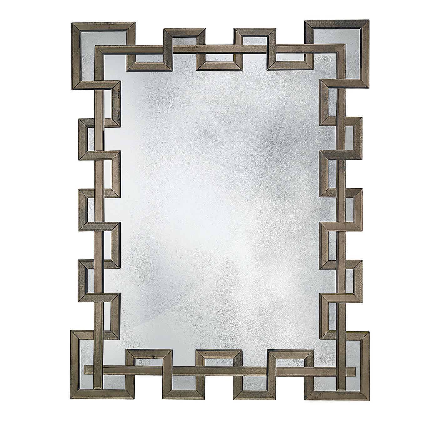 Italian Greca Mirror For Sale