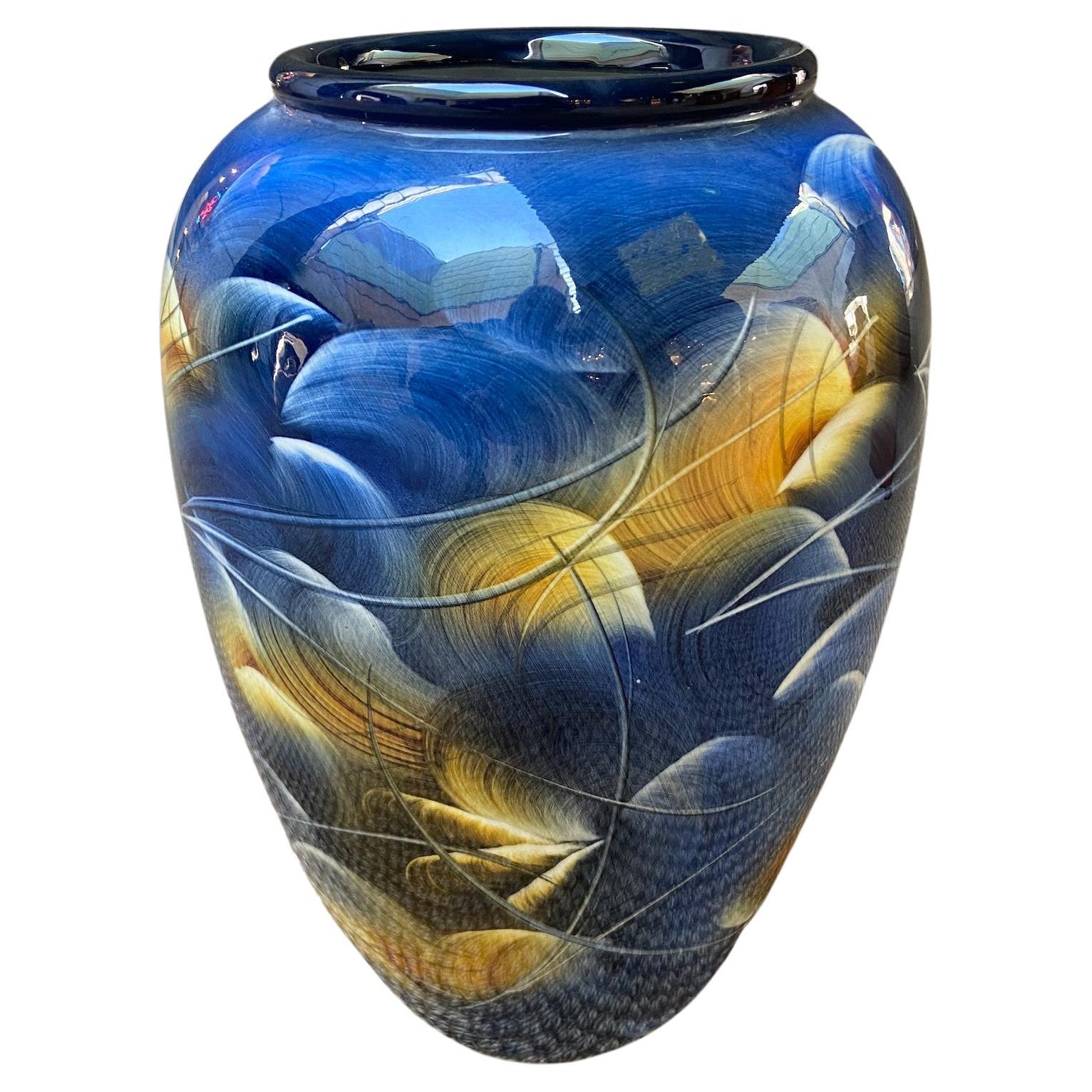 Grech, Ceramic Vase, Circa 2000