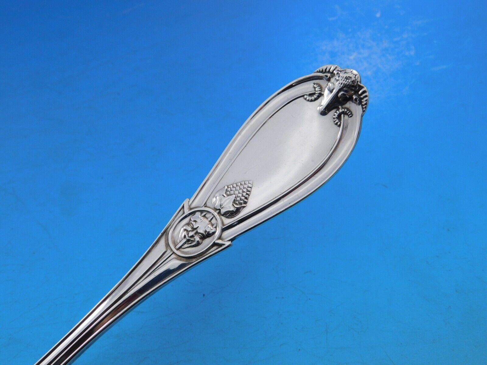 XX secolo Grecian by Whiting Set di posate in argento Sterling 23 pezzi Raro Figurale in vendita